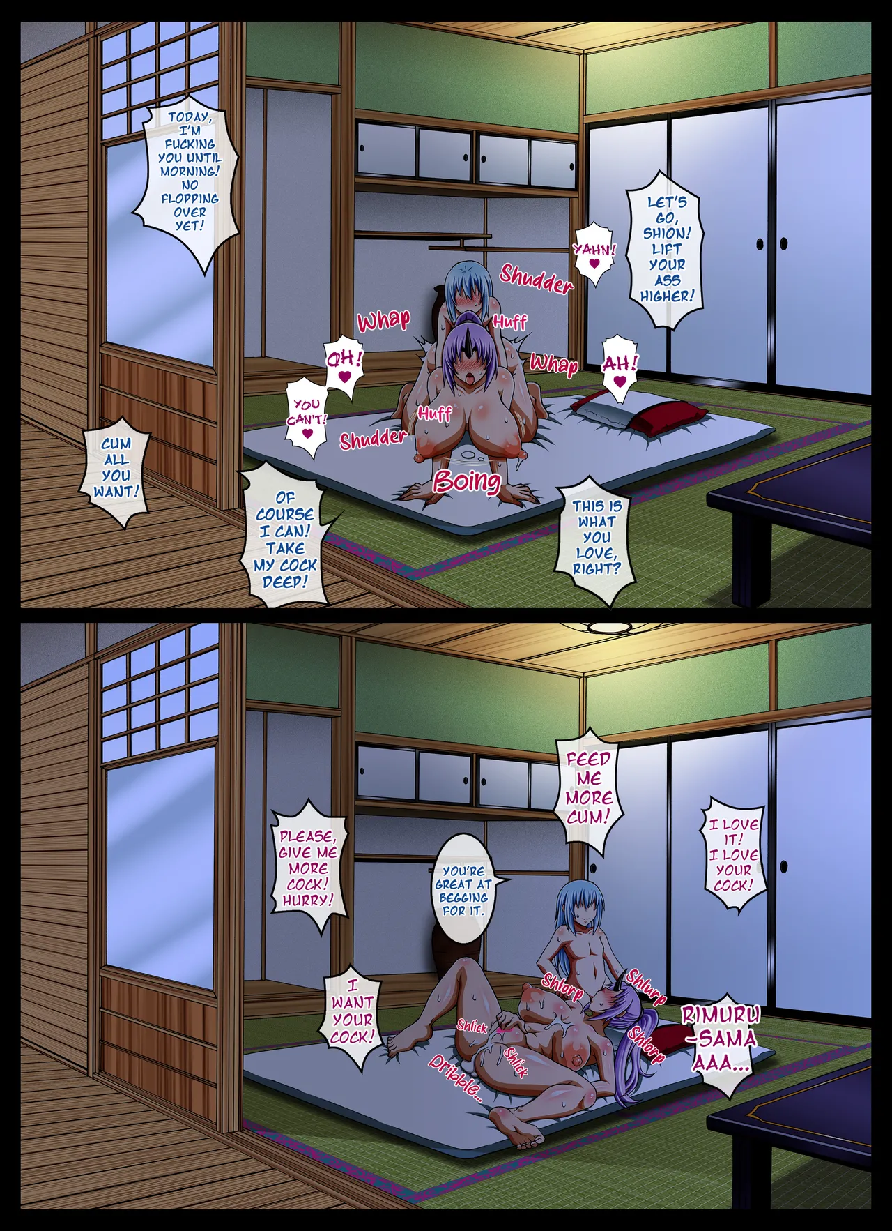 [Roshiman (Masa-nii)]Konya wa Nekasenaide Kudasaine | Please Don't Let Me Sleep Tonight(Tensei Shitara Slime datta Ken) [English] [EHCOVE] Page 22