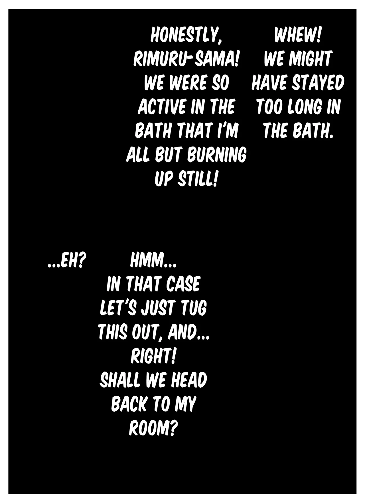 [Roshiman (Masa-nii)]Konya wa Nekasenaide Kudasaine | Please Don't Let Me Sleep Tonight(Tensei Shitara Slime datta Ken) [English] [EHCOVE] Page 84