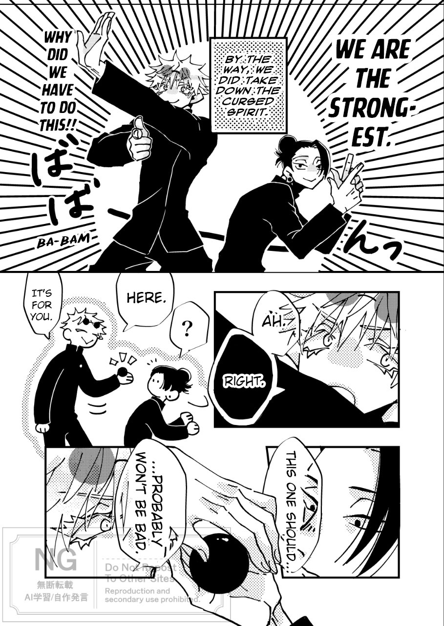 [61 (61log)]A Story Where Gojo Somehow Ends Up Going Back to the Past, Tries His Absolute Best Through All the Chaos, and Ends Up Happy with Geto(Jujutsu Kaisen) Page 18