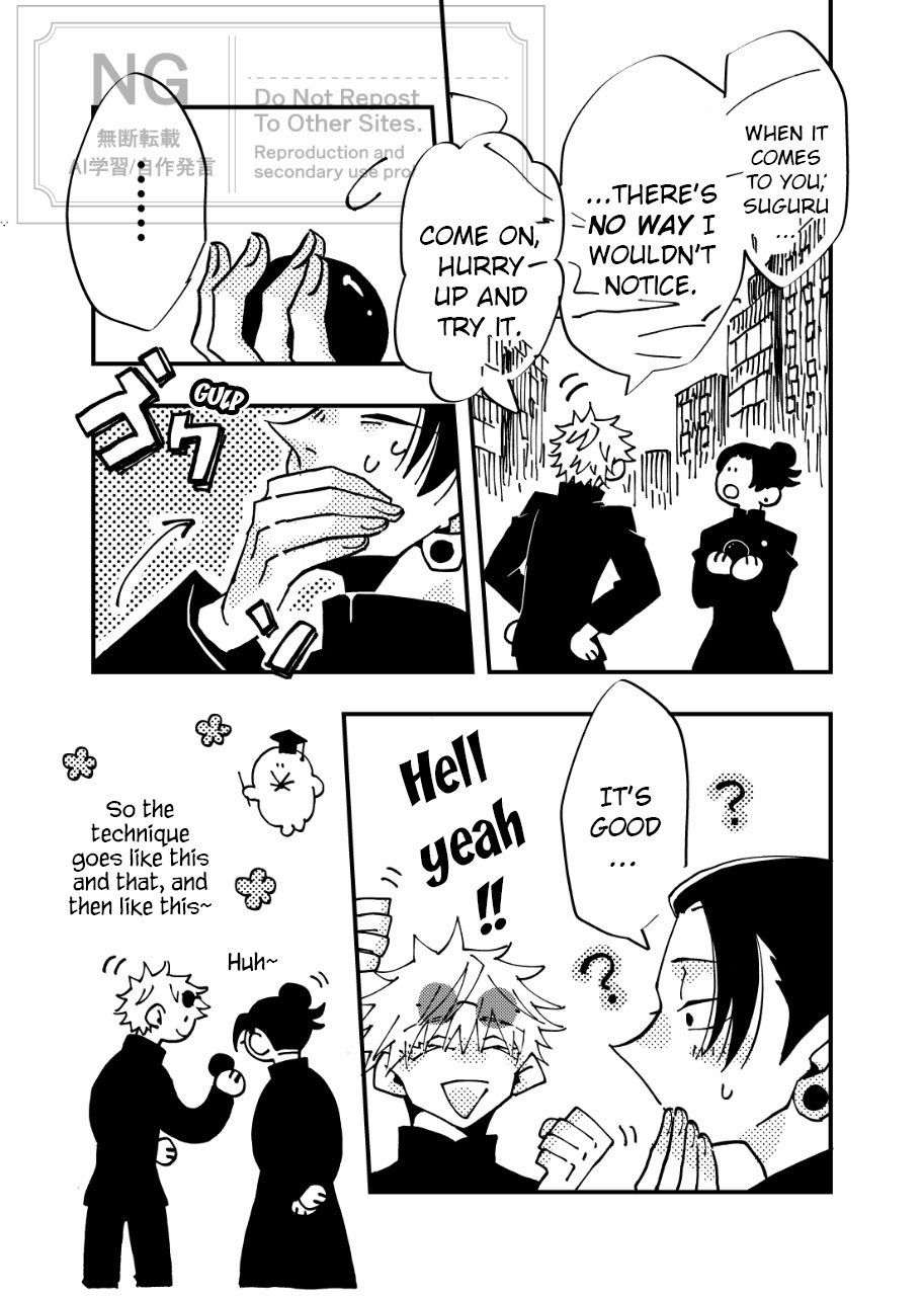 [61 (61log)]A Story Where Gojo Somehow Ends Up Going Back to the Past, Tries His Absolute Best Through All the Chaos, and Ends Up Happy with Geto(Jujutsu Kaisen) Page 19