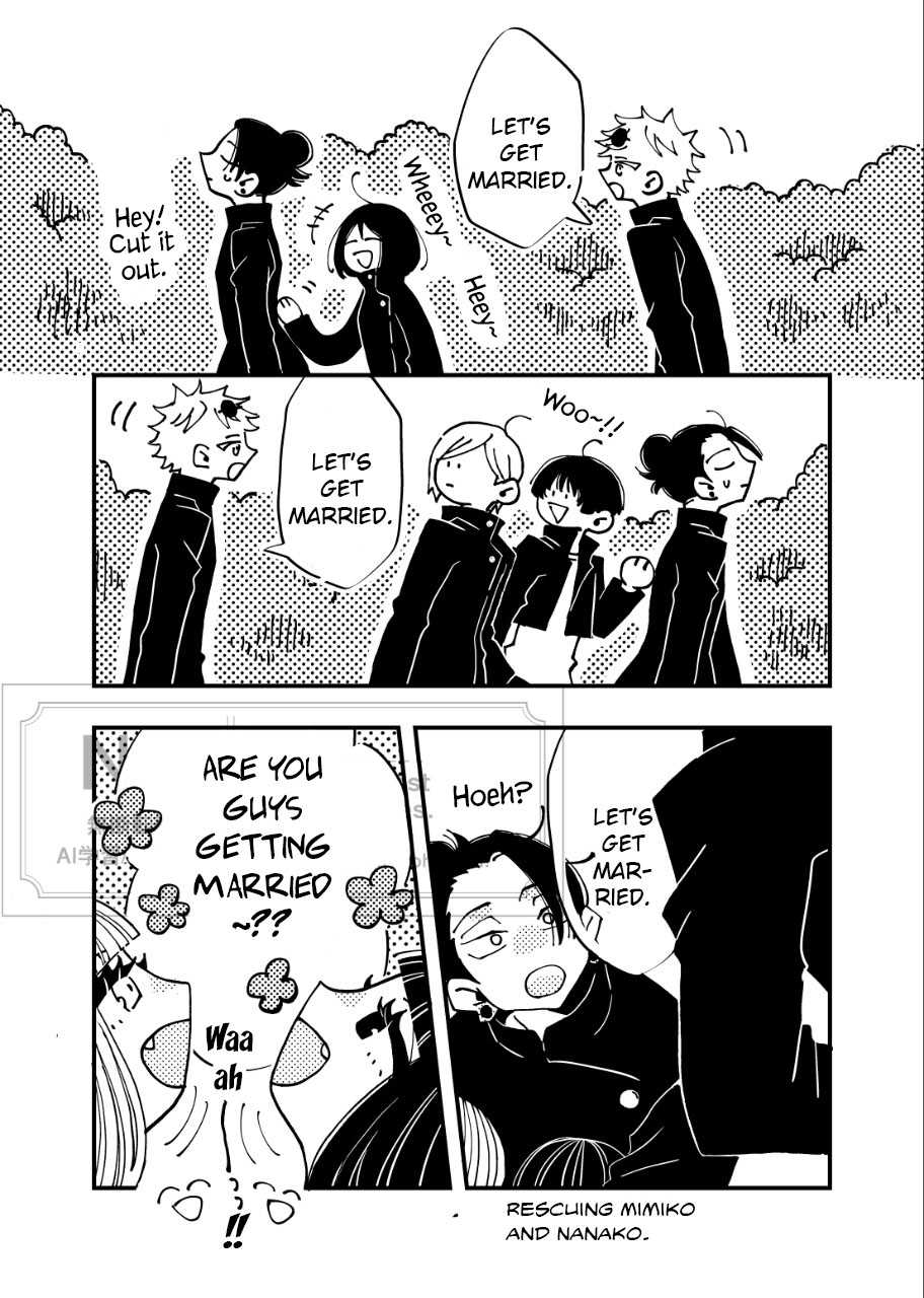 [61 (61log)]A Story Where Gojo Somehow Ends Up Going Back to the Past, Tries His Absolute Best Through All the Chaos, and Ends Up Happy with Geto(Jujutsu Kaisen) Page 22