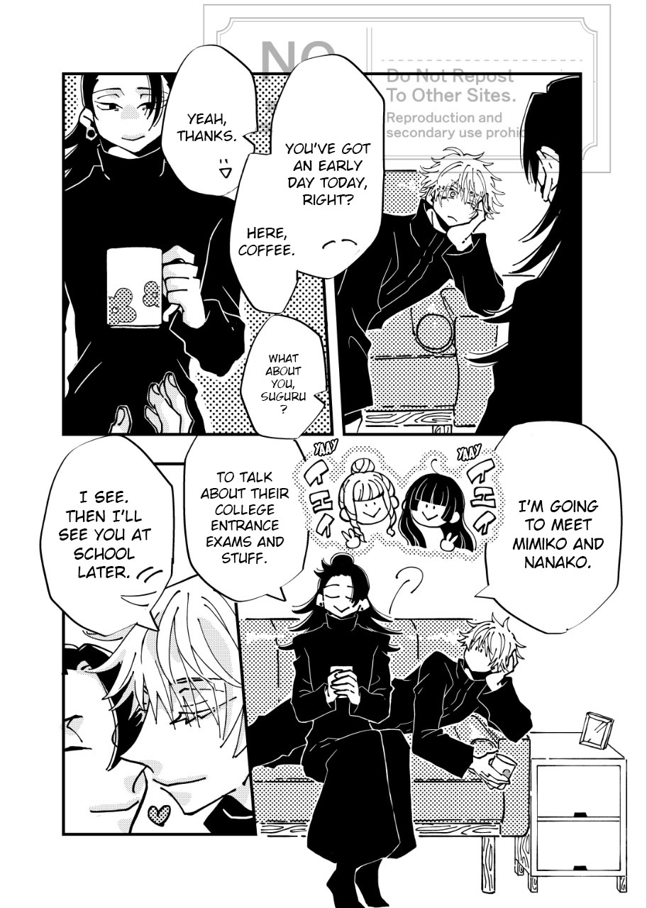[61 (61log)]A Story Where Gojo Somehow Ends Up Going Back to the Past, Tries His Absolute Best Through All the Chaos, and Ends Up Happy with Geto(Jujutsu Kaisen) Page 27