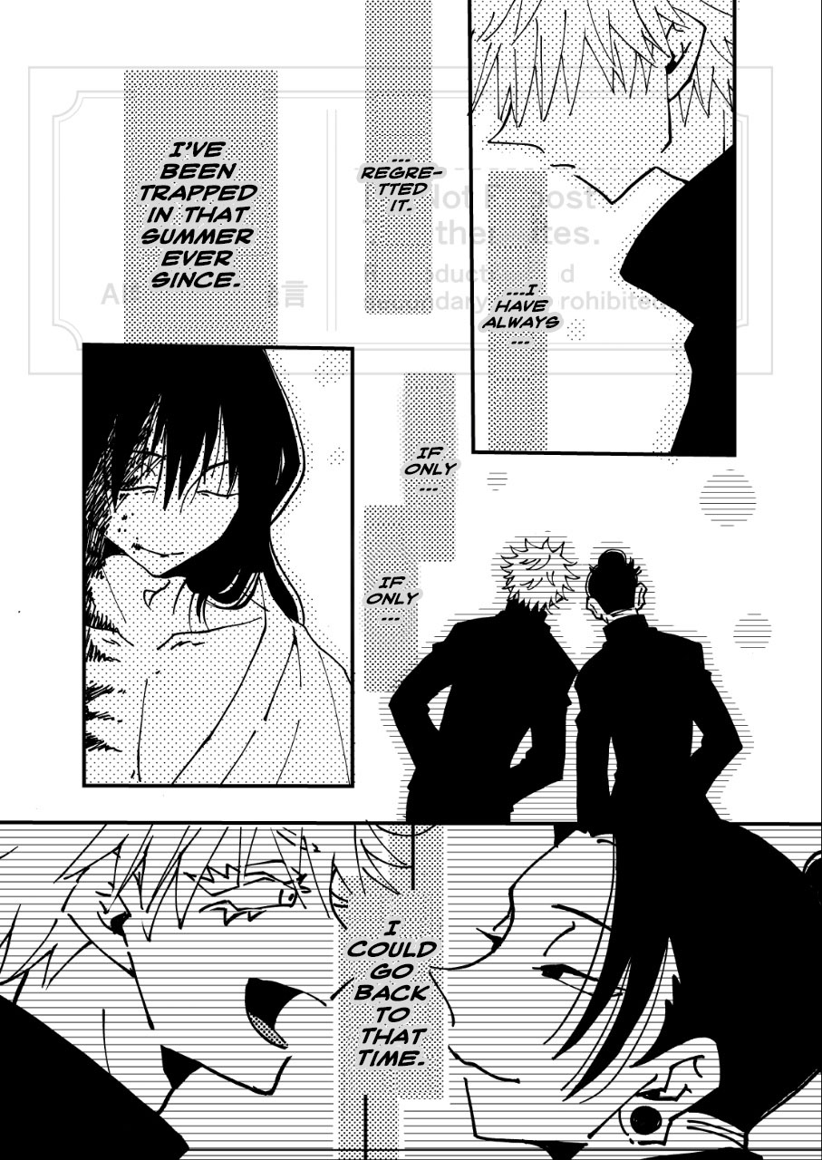 [61 (61log)]A Story Where Gojo Somehow Ends Up Going Back to the Past, Tries His Absolute Best Through All the Chaos, and Ends Up Happy with Geto(Jujutsu Kaisen) Page 3