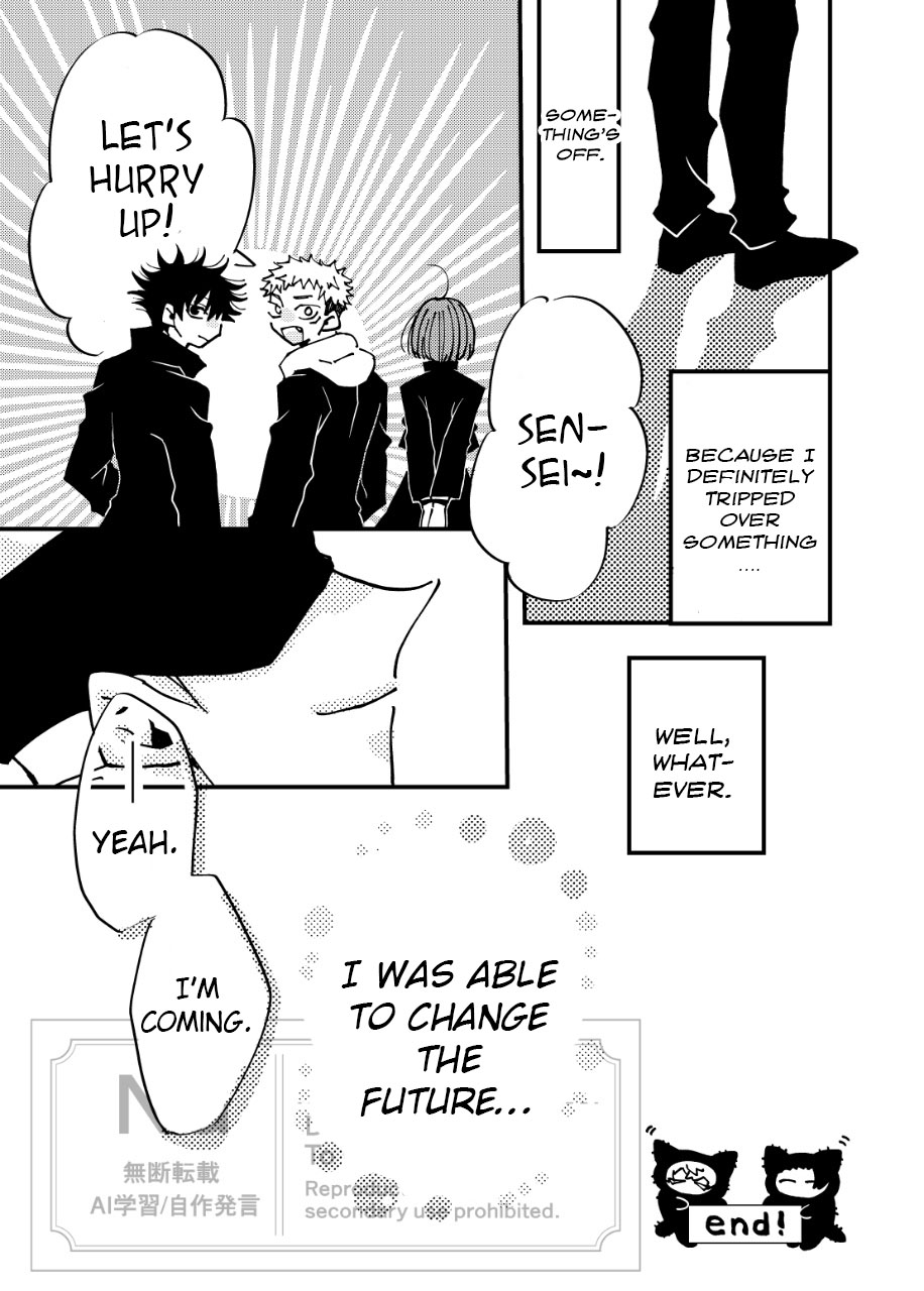 [61 (61log)]A Story Where Gojo Somehow Ends Up Going Back to the Past, Tries His Absolute Best Through All the Chaos, and Ends Up Happy with Geto(Jujutsu Kaisen) Page 32