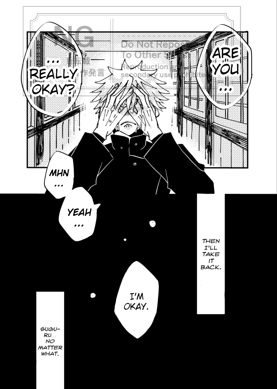 [61 (61log)]A Story Where Gojo Somehow Ends Up Going Back to the Past, Tries His Absolute Best Through All the Chaos, and Ends Up Happy with Geto(Jujutsu Kaisen) Page 9