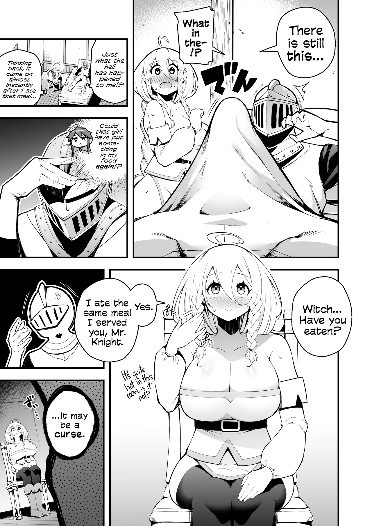[Jisyakunyudo (Nanameno Hayuta)]The Apprentice Witch And The Cursed Dick | Minarai Majo to Noroi no Chinpo[English] [Cookie Cruncher] [Digital] Page 10