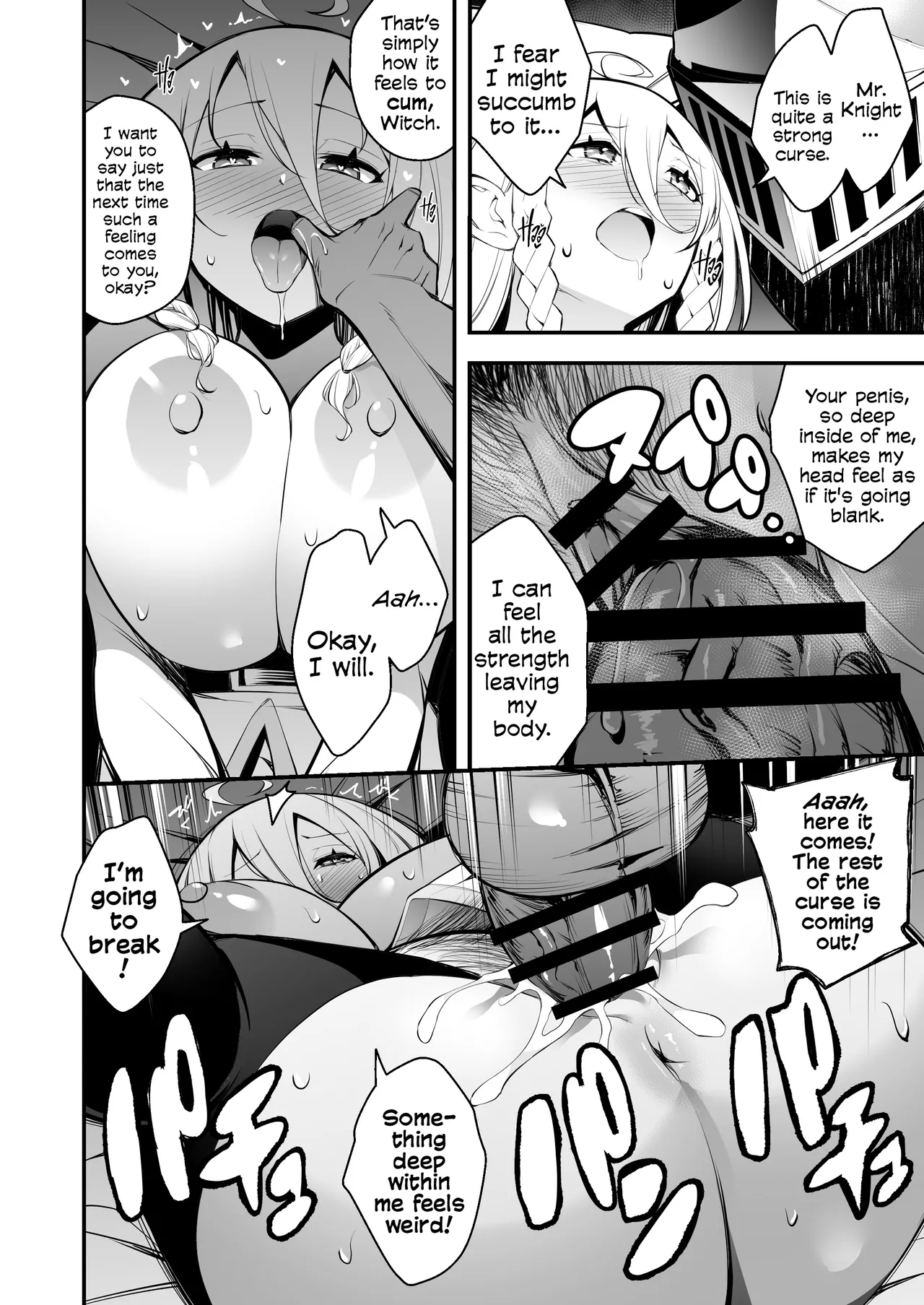 [Jisyakunyudo (Nanameno Hayuta)]The Apprentice Witch And The Cursed Dick | Minarai Majo to Noroi no Chinpo[English] [Cookie Cruncher] [Digital] Page 21