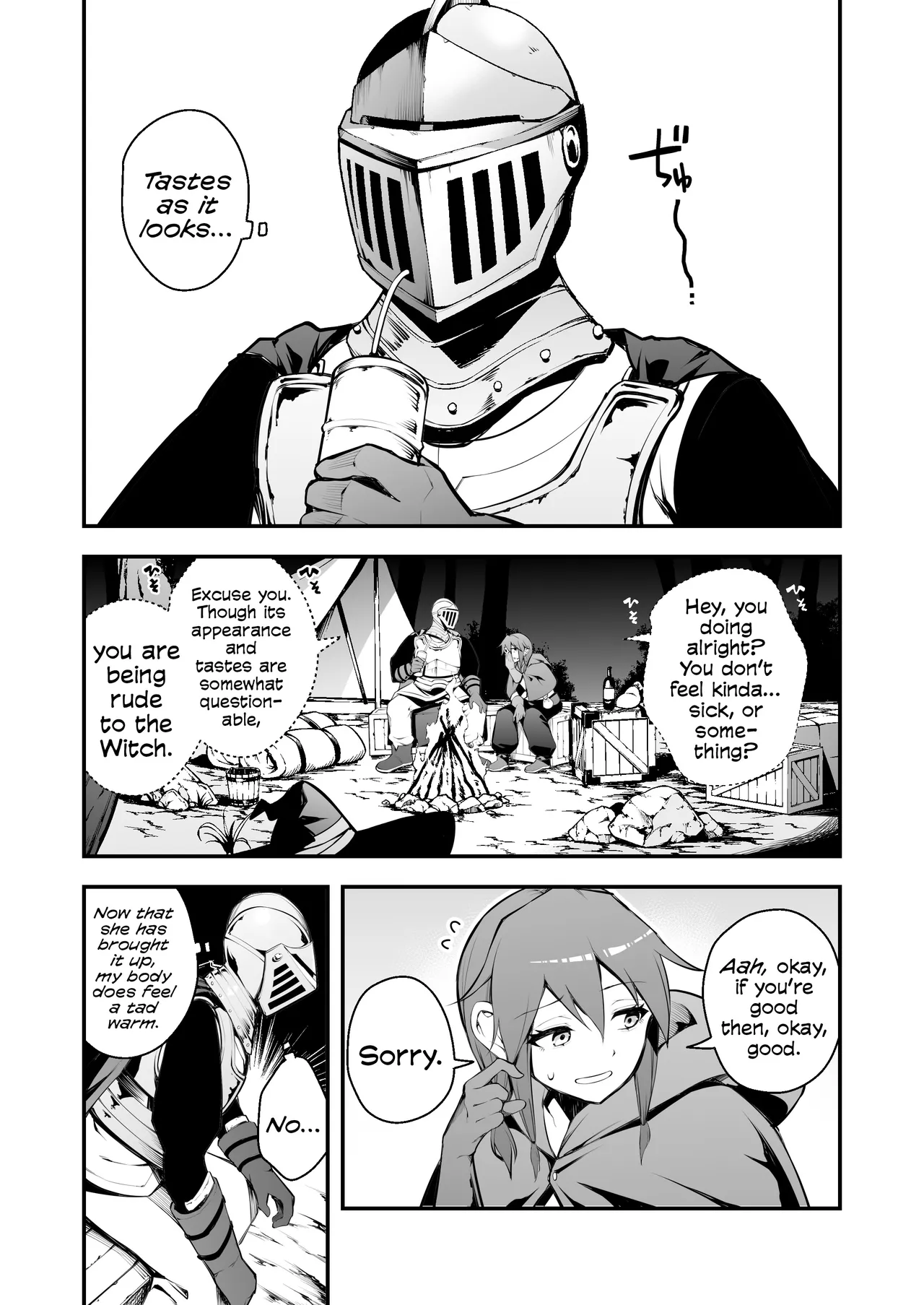 [Jisyakunyudo (Nanameno Hayuta)]The Apprentice Witch And The Cursed Dick | Minarai Majo to Noroi no Chinpo[English] [Cookie Cruncher] [Digital] Page 5