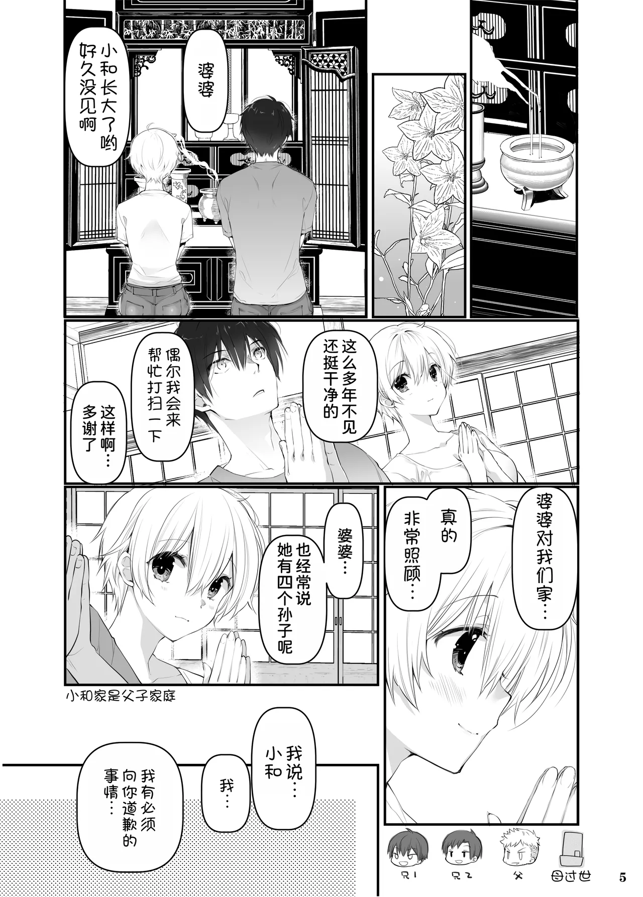 [Takanaedoko (Takanae Kyourin)]Inaka no Osananajimi to hisashiburi ni Saikai shitara Onna ni Natteita[Chinese] [甜族星人x我不看本子汉化] [Digital] Page 5