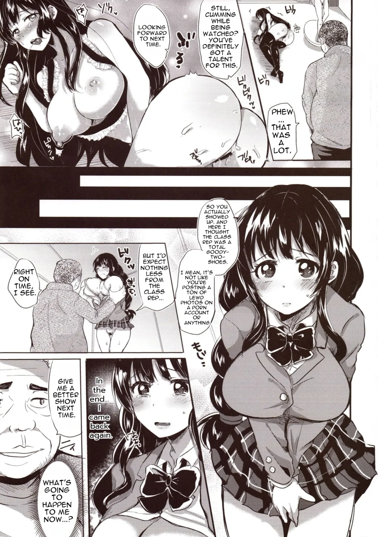 (C93) [Aquarium (Miumi)]Honoka Iinchou Kousei Keikaku | The Class Rep Honoka's Sexual Enhancement Plan[English] Page 40