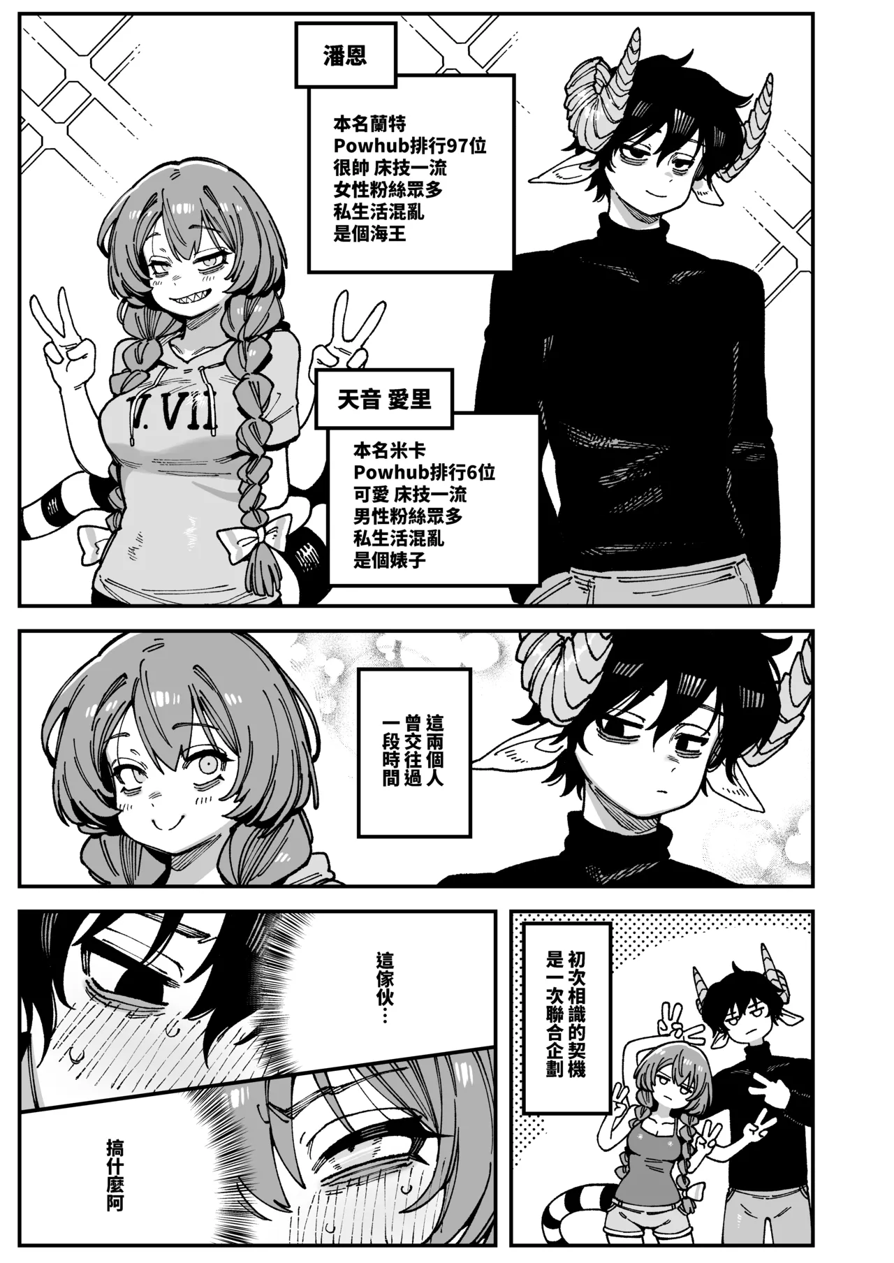 [Karasu Chan]敢這麼和我說話你的媽是批發的? Lv2.5 After Story[Chinese] Page 1