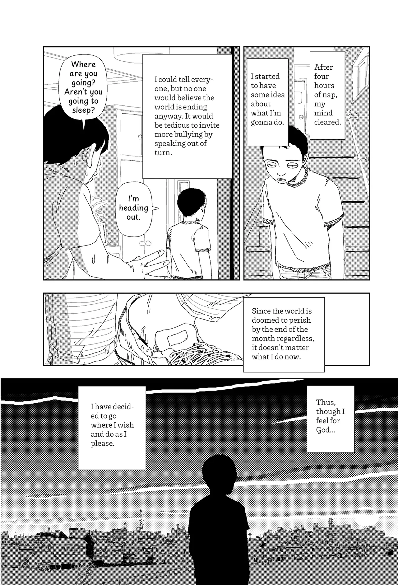[Yamamoto Naoki]Sekai saigo no hibi - Shuppatsu | Last Days of the World: Departure[English] [Rainash] Page 14