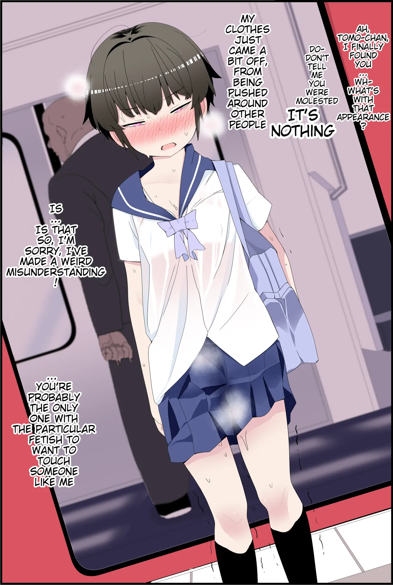 [Toon Worker (Tamuhi)]Metsuki ga Warukute, Taido ga Kitsu Kute, Chibi de Hinnyuu na Boku no Kanojo wa Angai Netorareru[English] Page 19