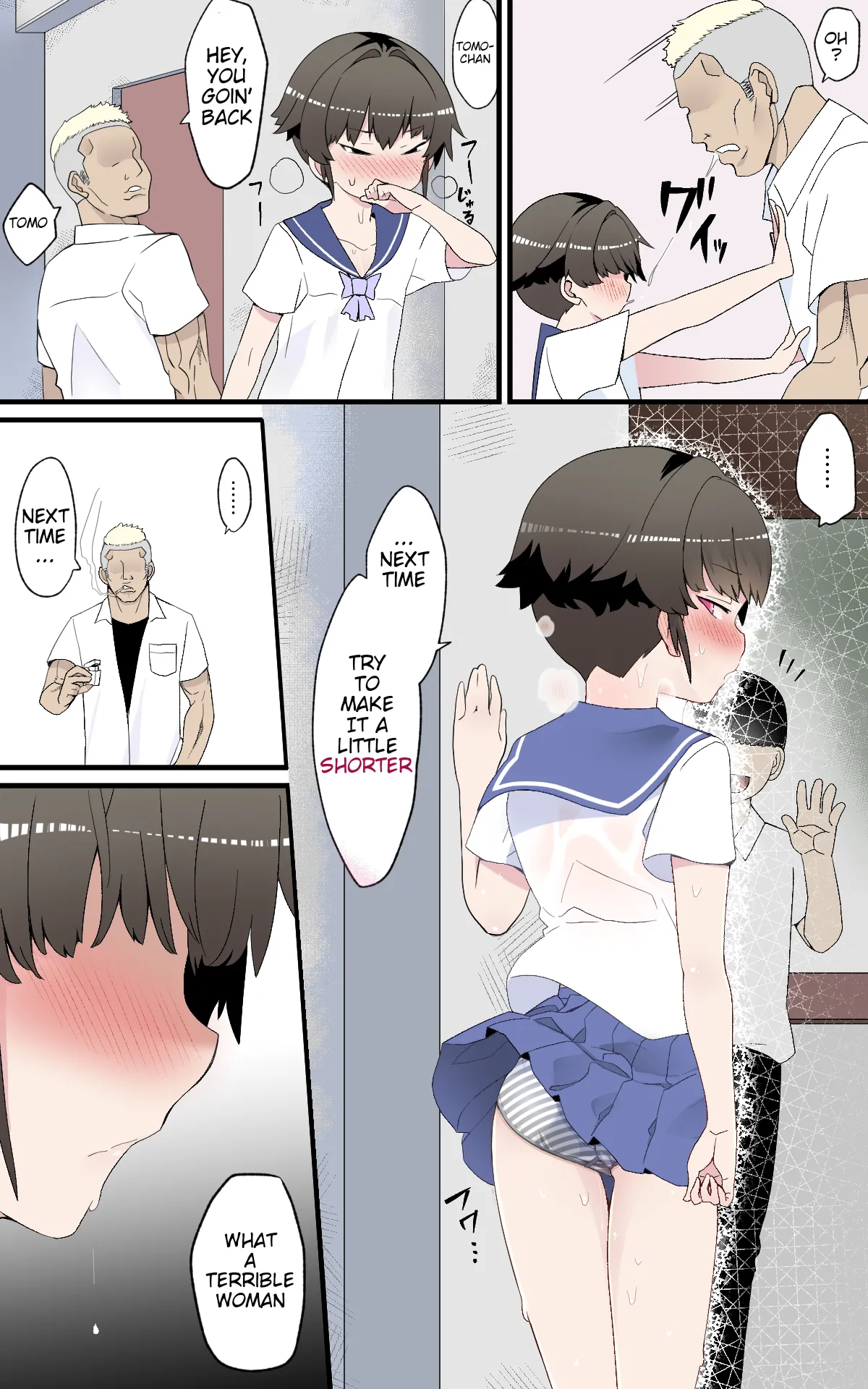 [Toon Worker (Tamuhi)]Metsuki ga Warukute, Taido ga Kitsu Kute, Chibi de Hinnyuu na Boku no Kanojo wa Angai Netorareru[English] Page 5