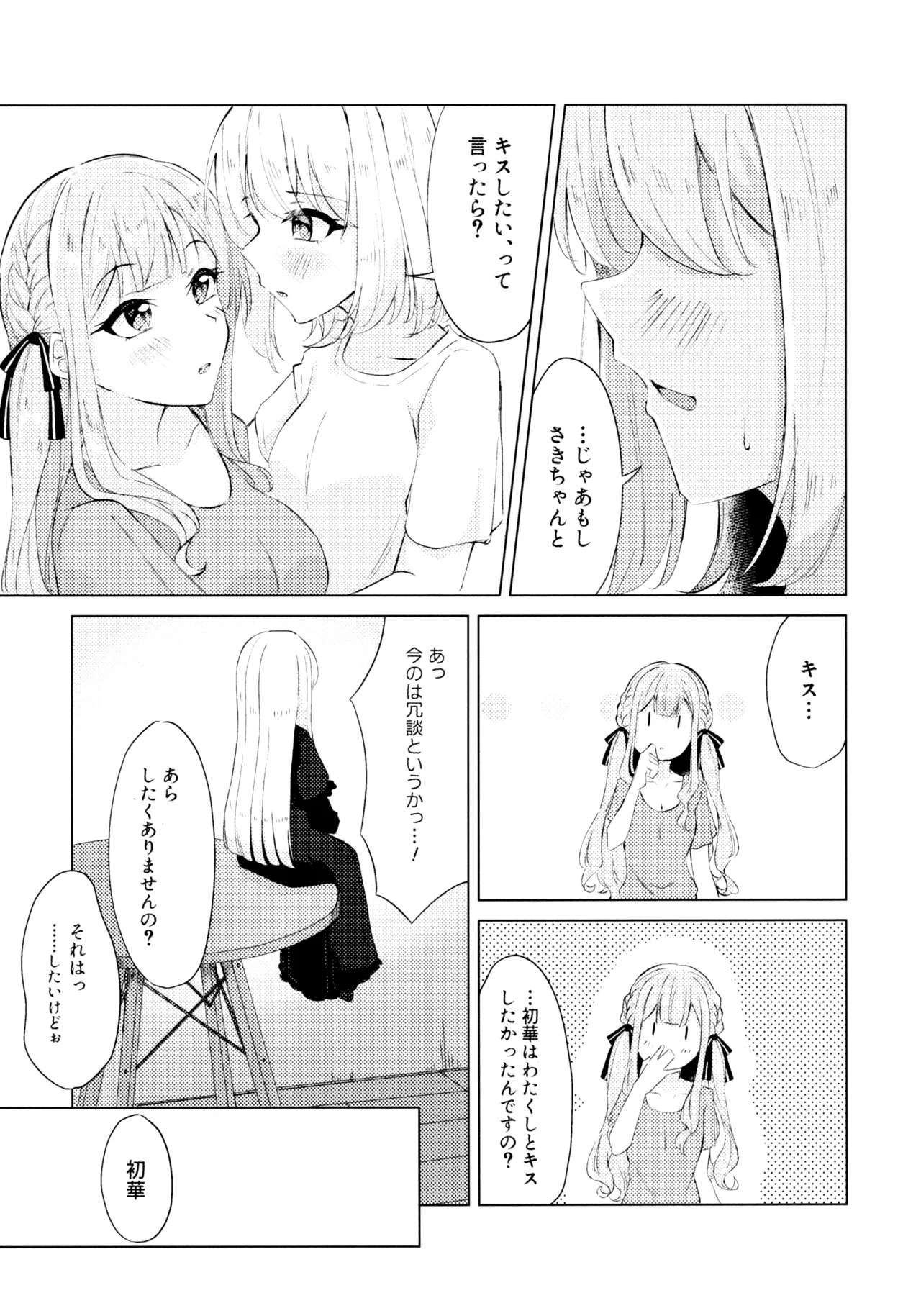 (CT46) [Shinryoku Chabaen (Chibi Chosu)]Yaneurabeya no Touhikou(BanG Dream! Ave Mujica) Page 8