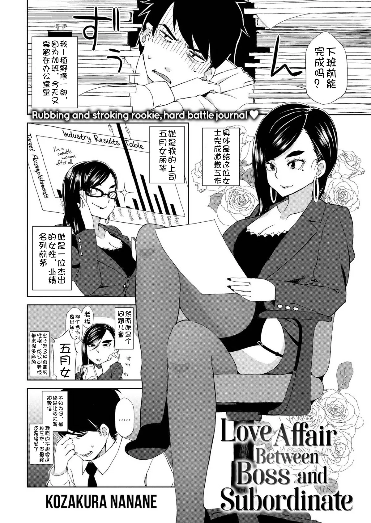 [Kozakura Nanane]Love Affair Between Boss and Subordinate[Chinese] [壹隻小白个人汉化] Page 2