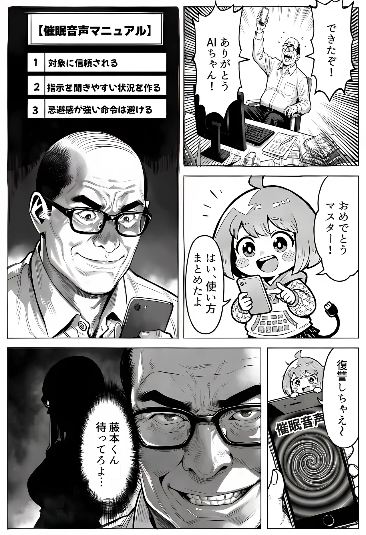 [えたあなる]23コ下のくせに説教してくる巨乳OLを洗脳アプリで肉便器[AI Generated] Page 21