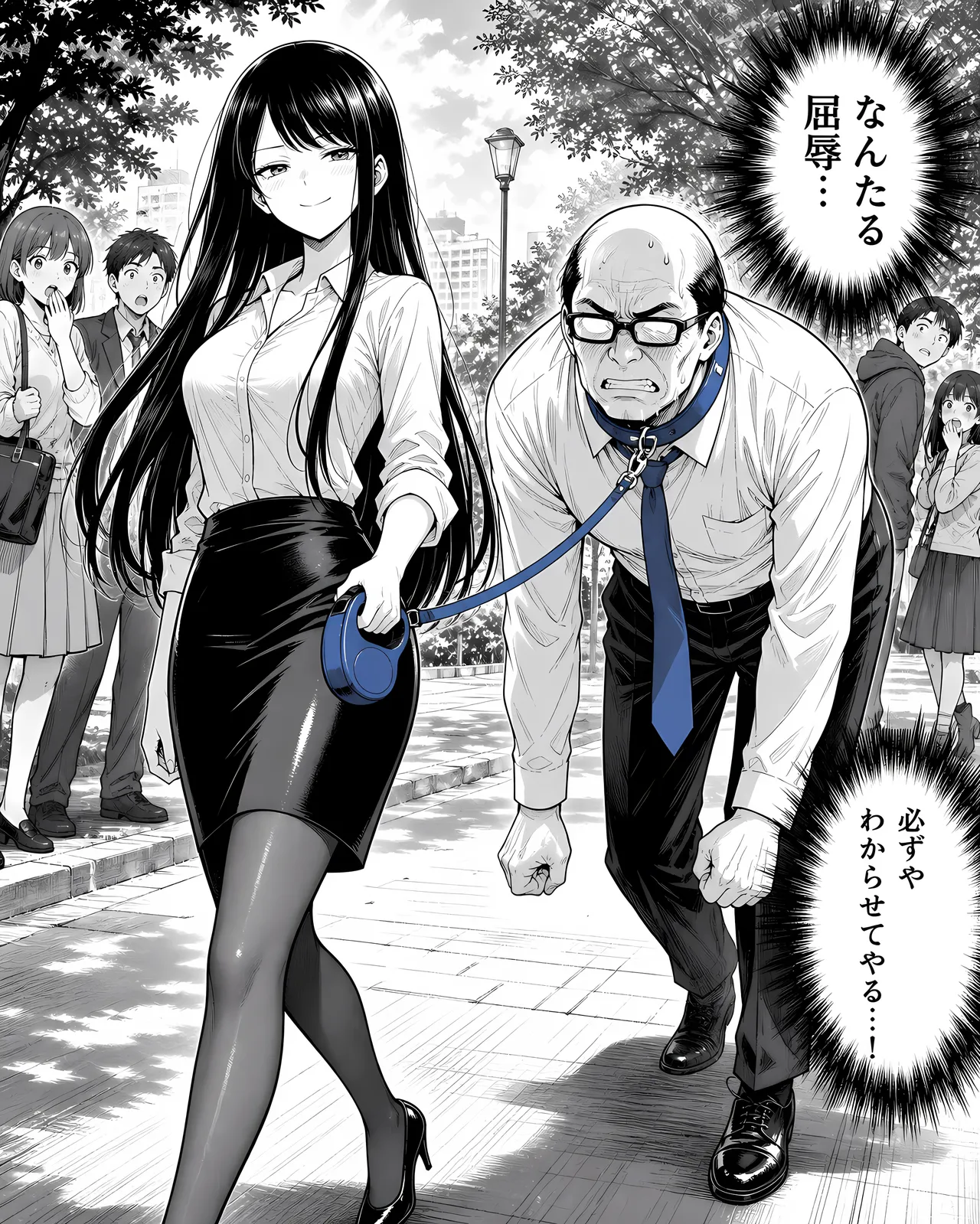 [えたあなる]23コ下のくせに説教してくる巨乳OLを洗脳アプリで肉便器[AI Generated] Page 264