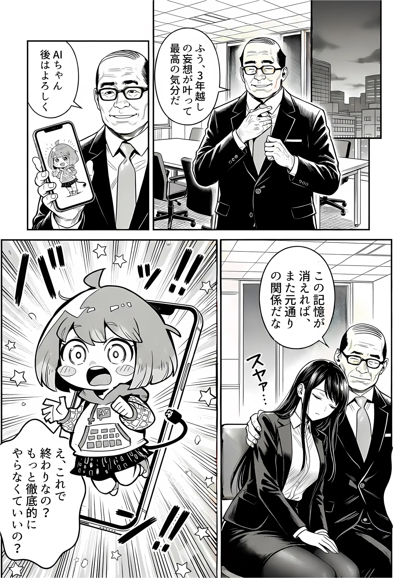 [えたあなる]23コ下のくせに説教してくる巨乳OLを洗脳アプリで肉便器[AI Generated] Page 96