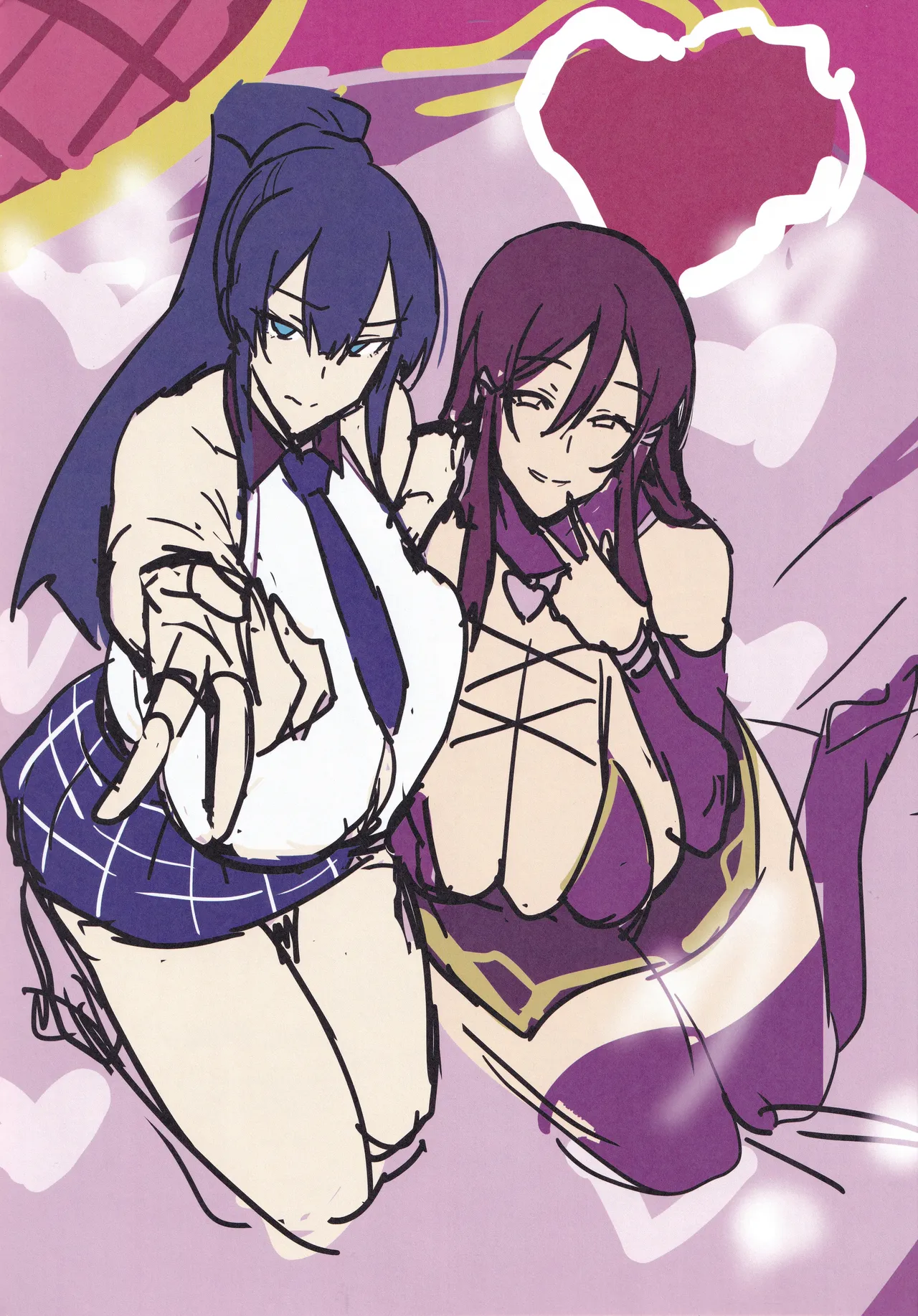 Hiromitsu Takeda Artworks: Tama Melonbook Bonus Unreleased Roughs Book Page 5