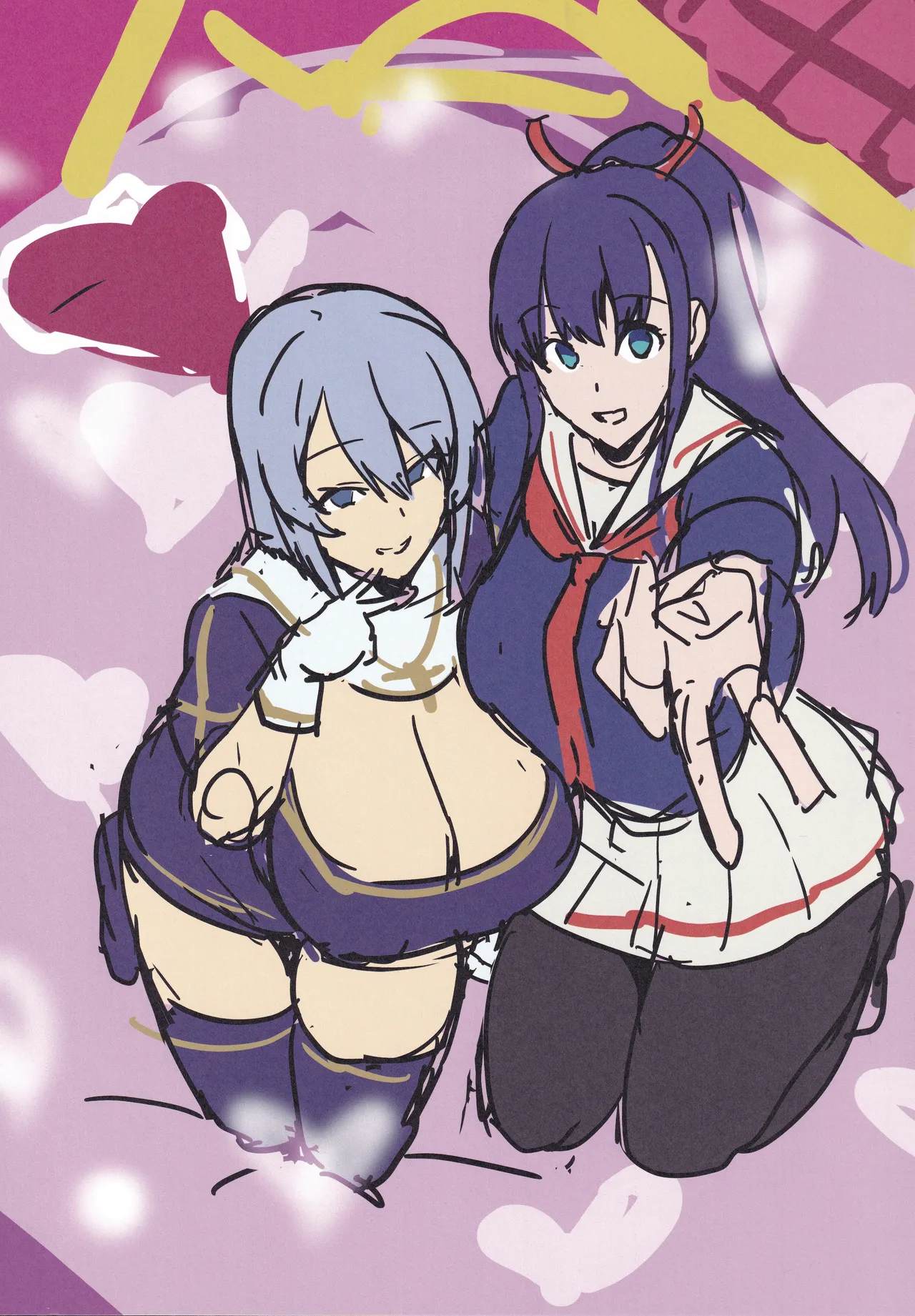 Hiromitsu Takeda Artworks: Tama Melonbook Bonus Unreleased Roughs Book Page 6