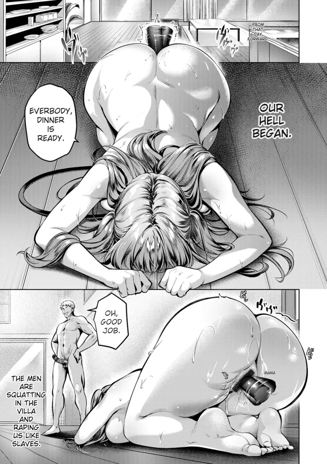 [Yomogi Mametaro]Kairaku no Shihai[English] [Digital] Page 129