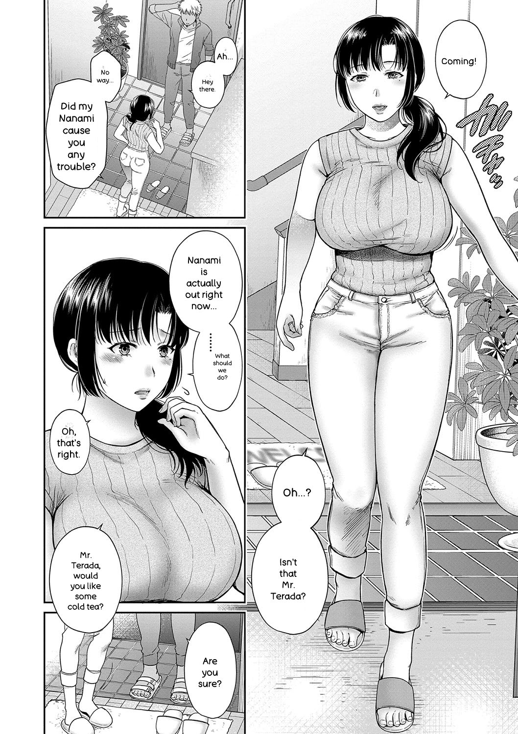 [Harusawa]Henyou Suru Oyako Etsuraku ni Mezameru Karada, Yokubou ni Ochiru Kokoro[English] [Digital] Page 43