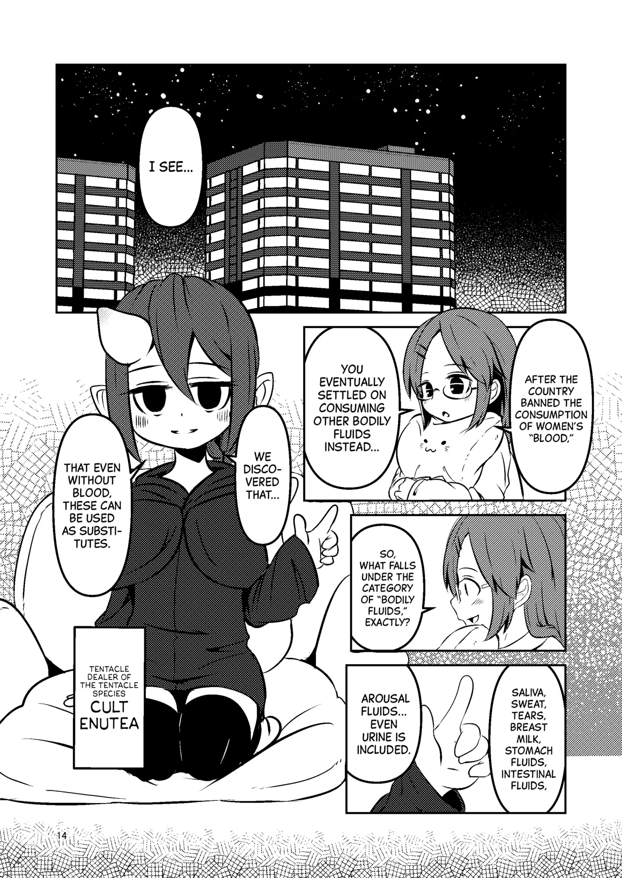 [SUZUPONi (Suzunomoku)]Shokushu Uri no Cult Soushuuhen 1 | Cult the Tentacle Dealer Omnibus 1[English] [Black Grimoires] [Digital] Page 14
