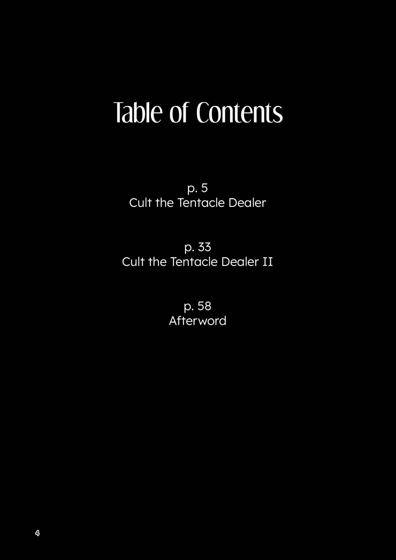 [SUZUPONi (Suzunomoku)]Shokushu Uri no Cult Soushuuhen 1 | Cult the Tentacle Dealer Omnibus 1[English] [Black Grimoires] [Digital] Page 4