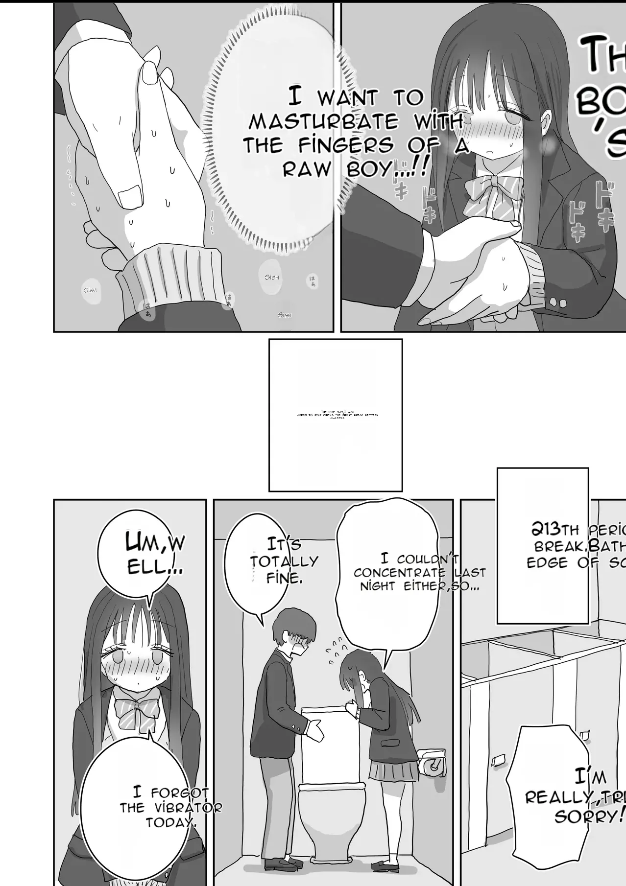 [Hiyashi Makura]The Story of How My Room Became the Class Girls' Masturbation Room - Part 2(AI Translated) Page 20