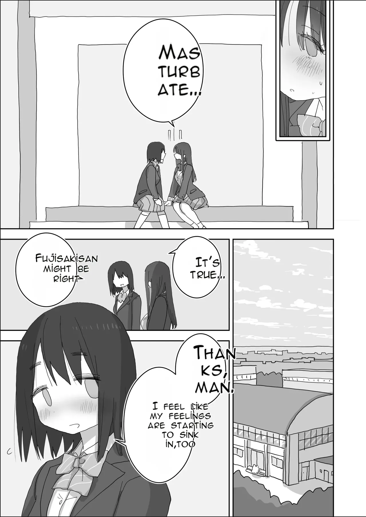 [Hiyashi Makura]Onatomo: The Story of How My Room Became the Class Girls' Masturbation Room - Part 3(AI Translated) Page 17