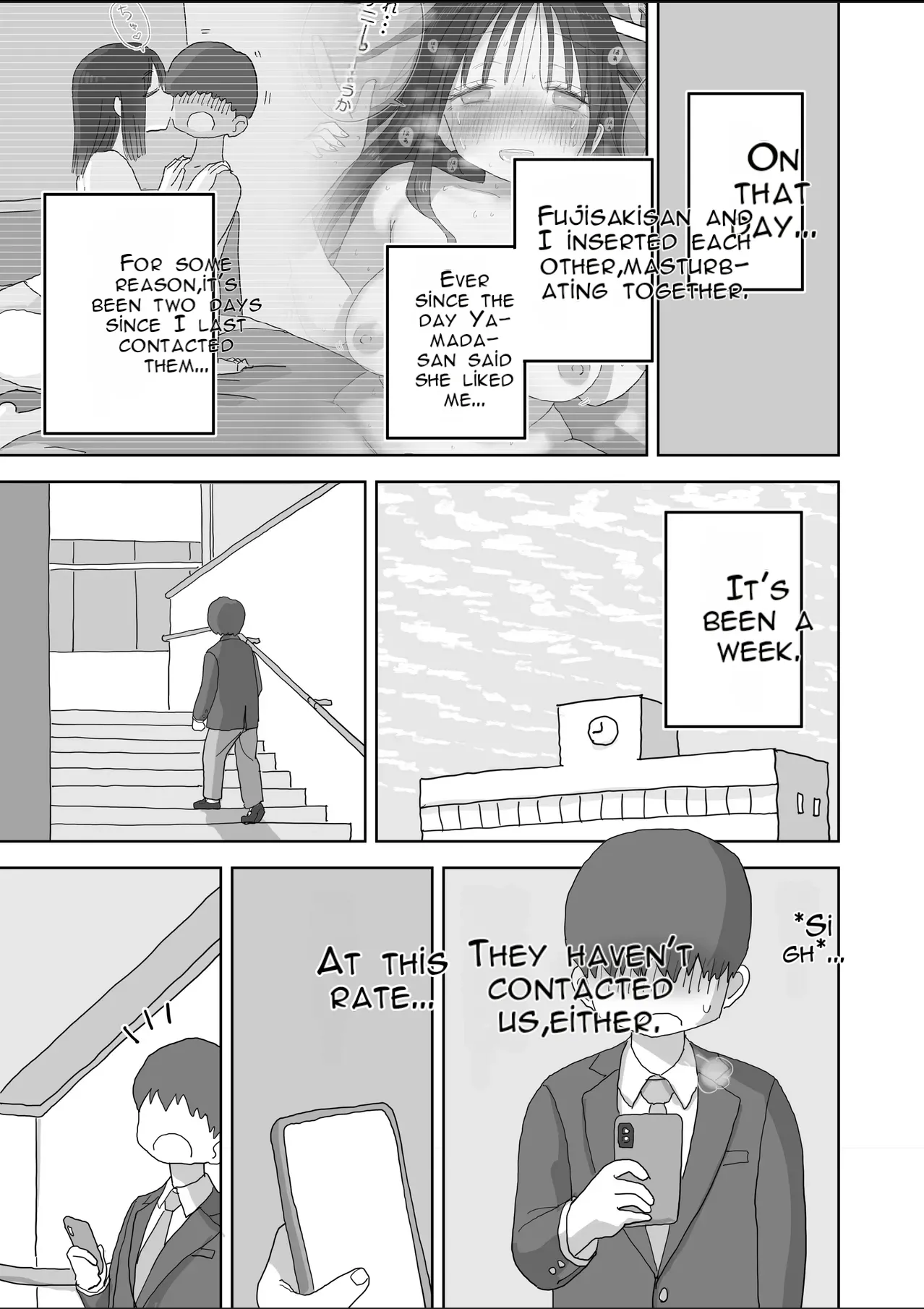 [Hiyashi Makura]Onatomo: The Story of How My Room Became the Class Girls' Masturbation Room - Part 3(AI Translated) Page 3