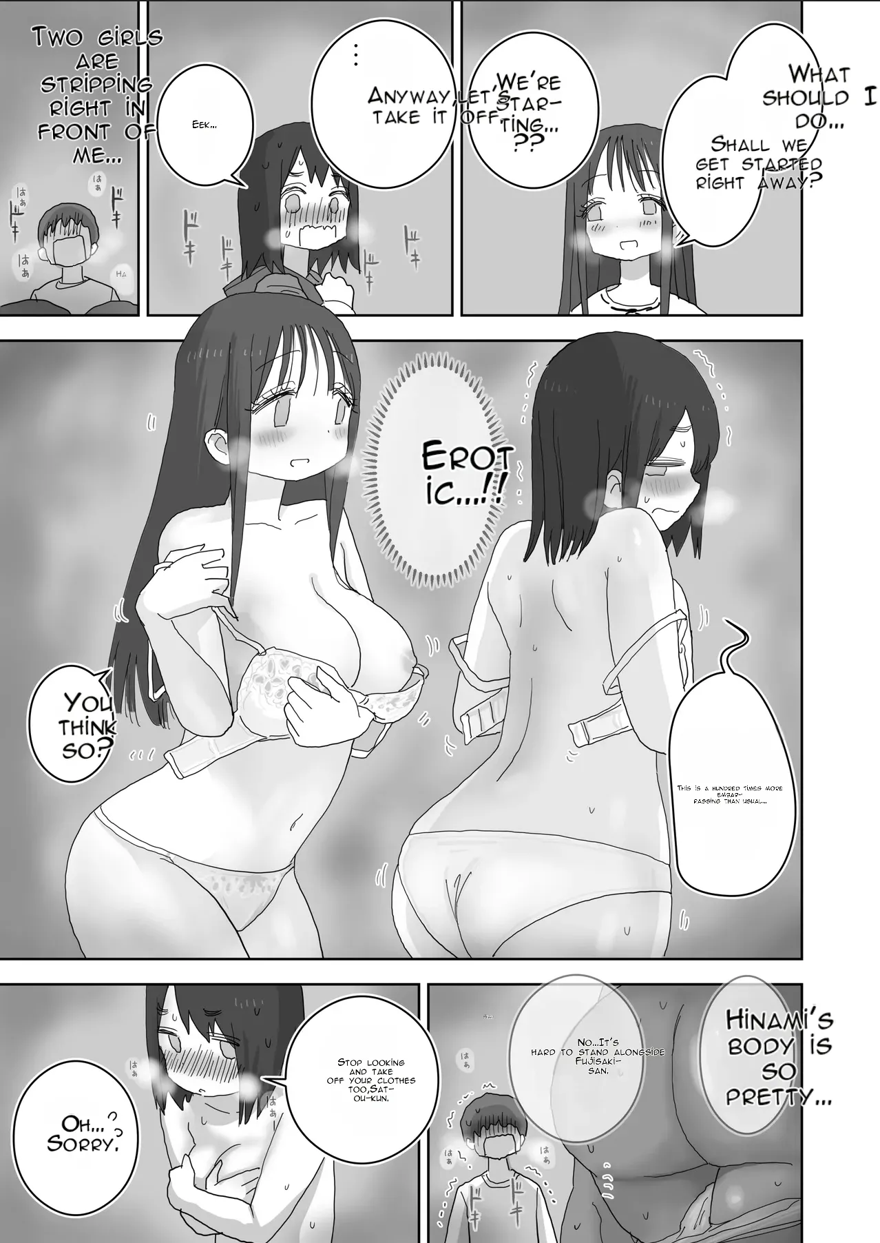 [Hiyashi Makura]Onatomo: The Story of How My Room Became the Class Girls' Masturbation Room - Part 3(AI Translated) Page 43