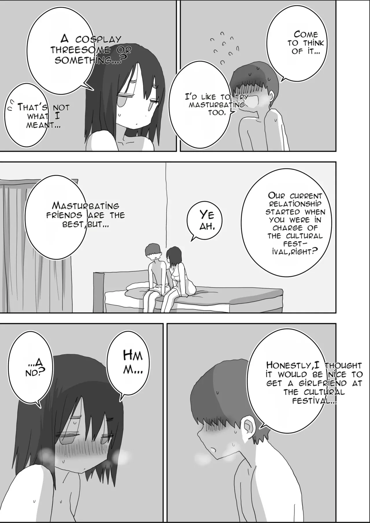 [Hiyashi Makura]Onatomo: The Story of How My Room Became the Class Girls' Masturbation Room - Part 3(AI Translated) Page 63