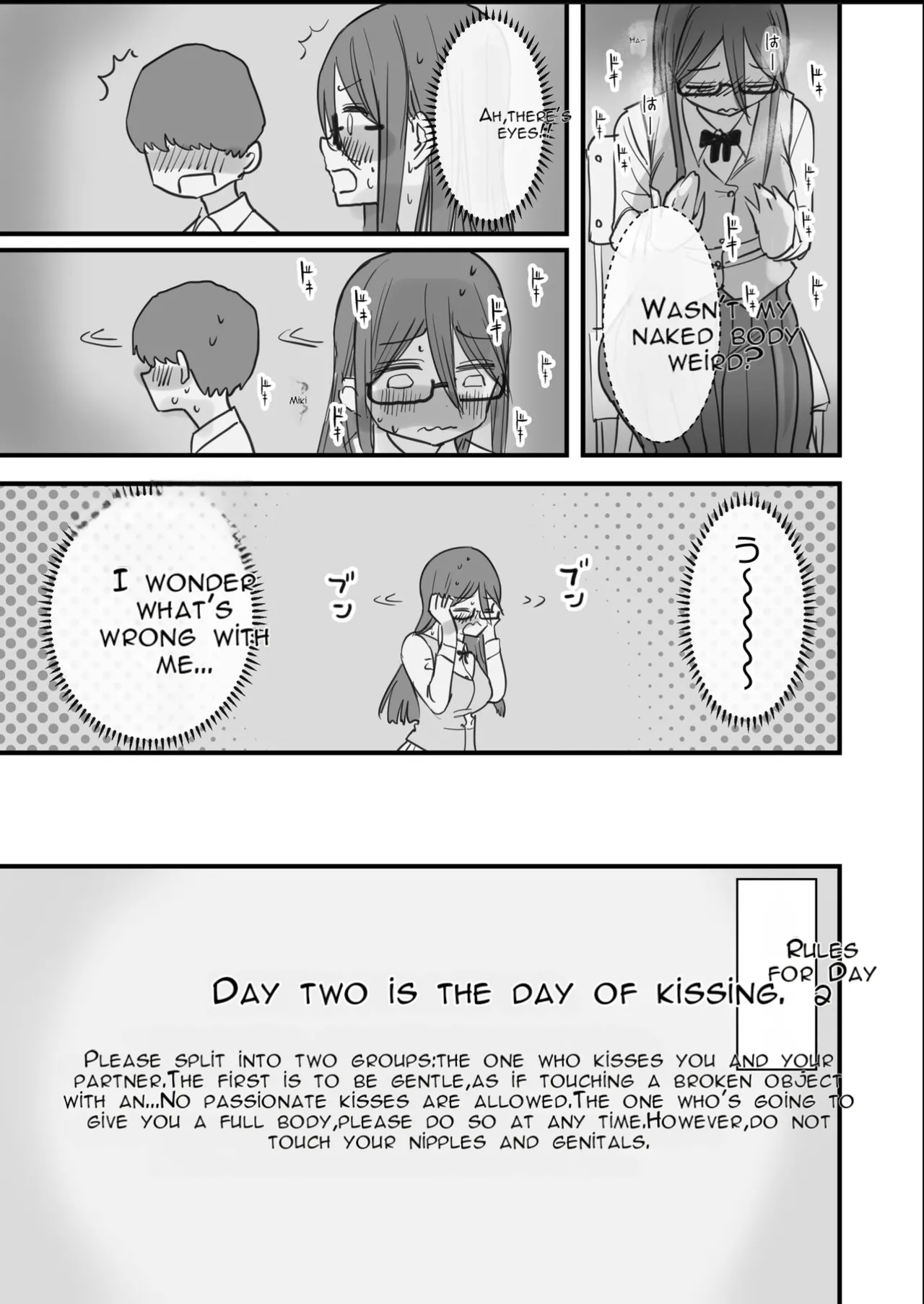 [Hiyashi Makura]Atarashii Seikyouiku ga Hajimatta no de Classmate no Hasegawa-san to 5-kakan ni Wataru Noukou Sex o Suru | Since a New Sex Education Course Has Begun, I'm Having Five Days of Intense Sex with My Classmate, Hasegawa[English] [AI Translated] Page 20