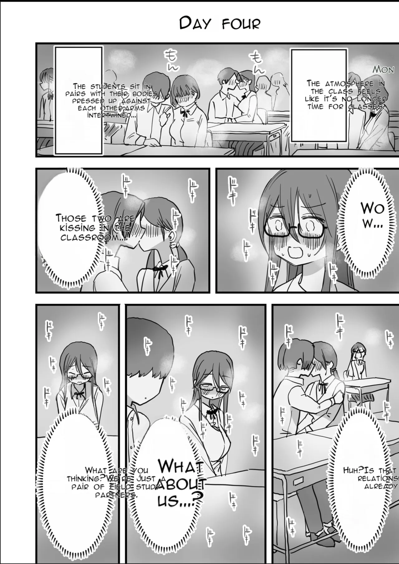 [Hiyashi Makura]Atarashii Seikyouiku ga Hajimatta no de Classmate no Hasegawa-san to 5-kakan ni Wataru Noukou Sex o Suru | Since a New Sex Education Course Has Begun, I'm Having Five Days of Intense Sex with My Classmate, Hasegawa[English] [AI Translated] Page 39