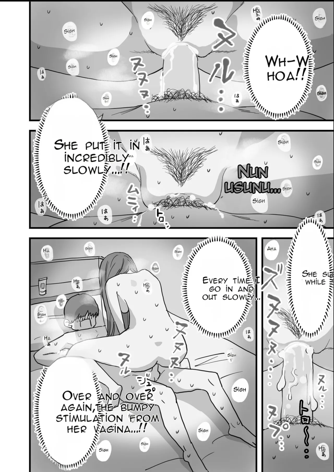 [Hiyashi Makura]Atarashii Seikyouiku ga Hajimatta no de Classmate no Hasegawa-san to 5-kakan ni Wataru Noukou Sex o Suru | Since a New Sex Education Course Has Begun, I'm Having Five Days of Intense Sex with My Classmate, Hasegawa[English] [AI Translated] Page 61
