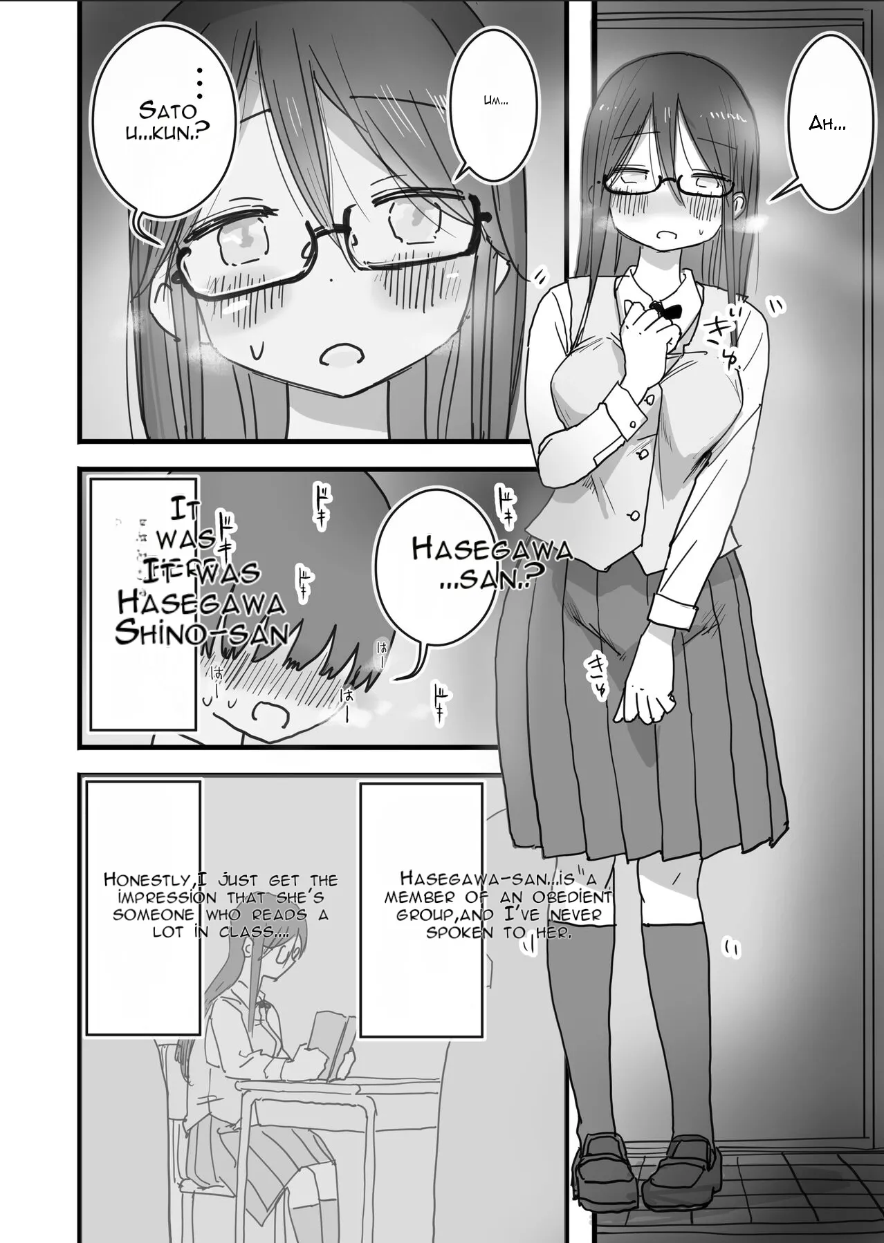 [Hiyashi Makura]Atarashii Seikyouiku ga Hajimatta no de Classmate no Hasegawa-san to 5-kakan ni Wataru Noukou Sex o Suru | Since a New Sex Education Course Has Begun, I'm Having Five Days of Intense Sex with My Classmate, Hasegawa[English] [AI Translated] Page 7