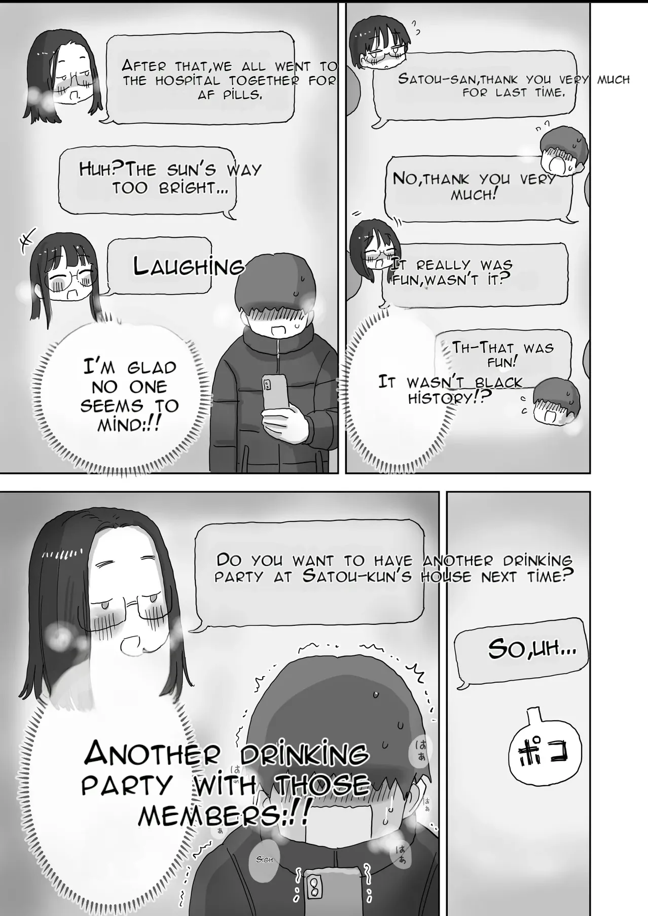 [Hiyashi Makura]Kuso InCha Dakedo Shinuhodo YouCha na Utage ga Shitai! | I'm a Total Gloomy Introvert—But I Want to Throw a Party That's Insanely Extroverted![English] [AI Translated] Page 74