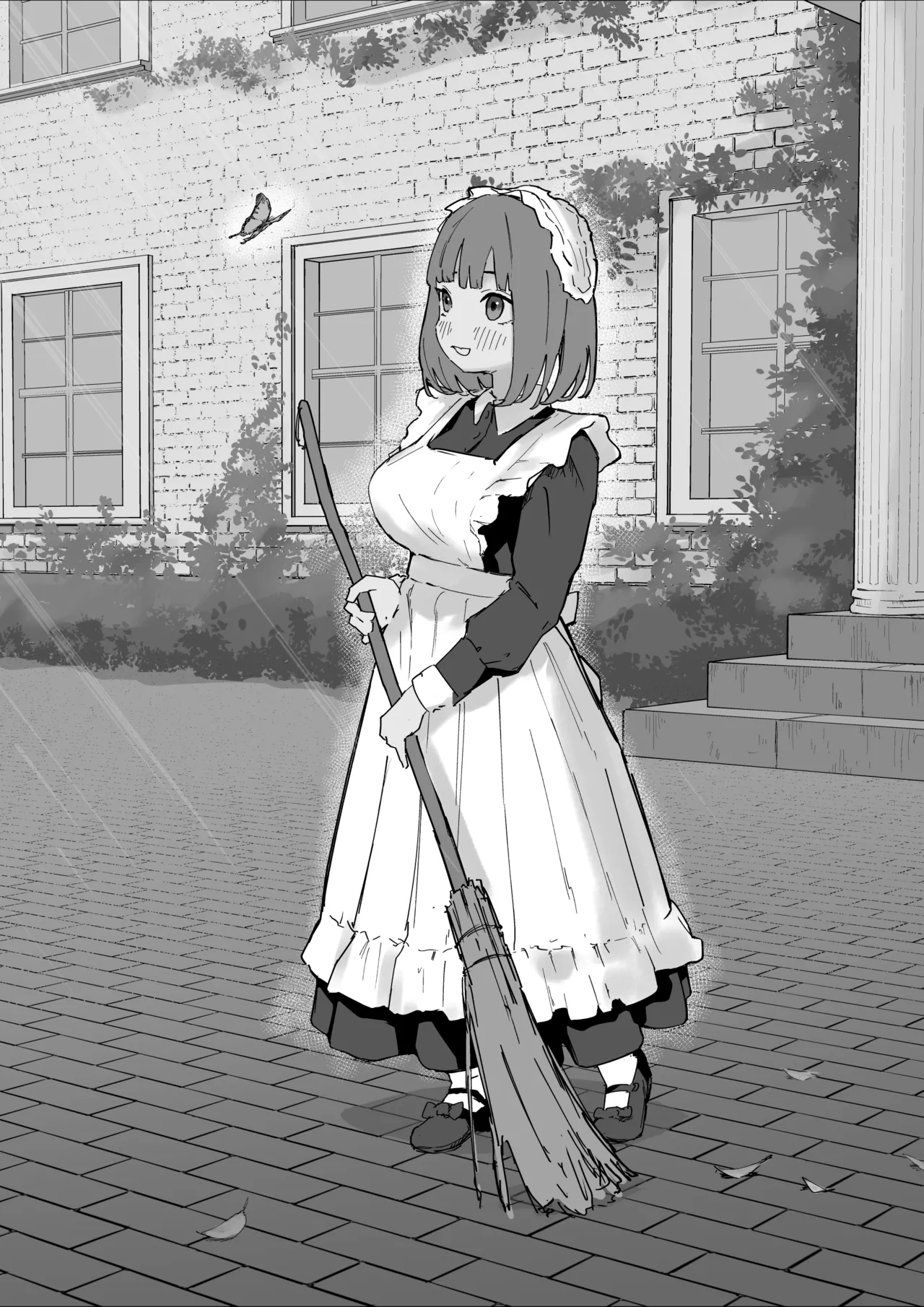 [Mimimi Misaki]Chiisai no ni Dekkai Boku no Yashiki no Maid Page 3