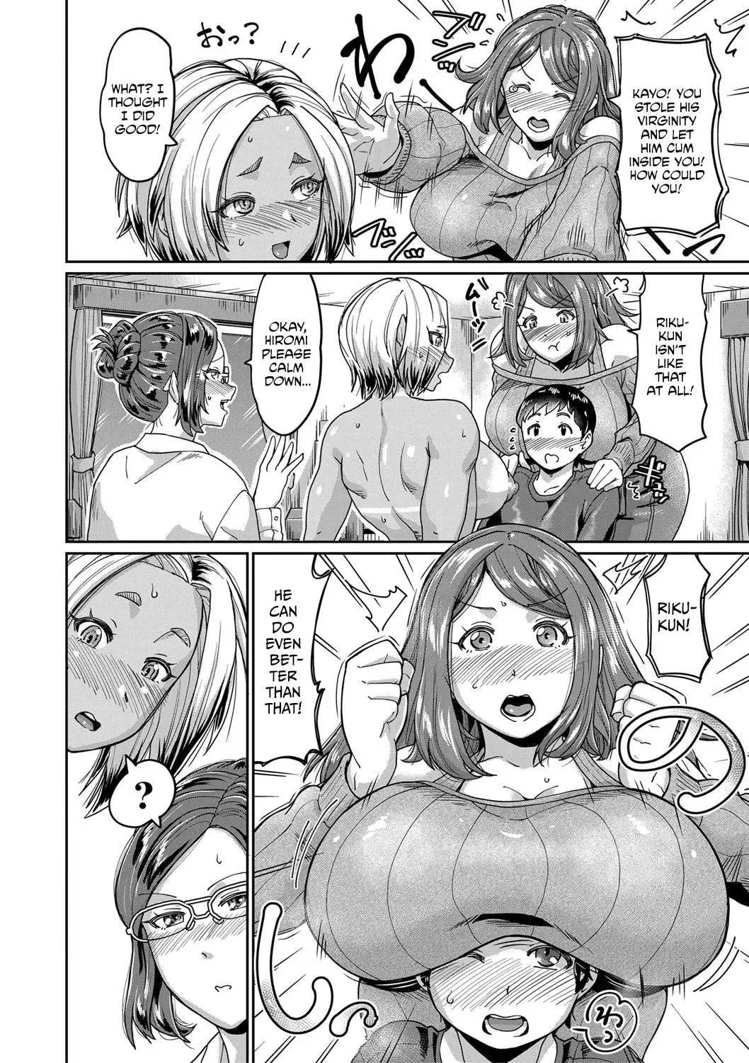 [Sorahachi Midoro]Hitozuma-tachi no Musuko Care - Yada, Uchi no Ko, Ookisugi...? 1-3 | Married Women's Son Care: Oh No, Is My Son's Penis Too Big...?  Chapter 1-3[English] Page 16