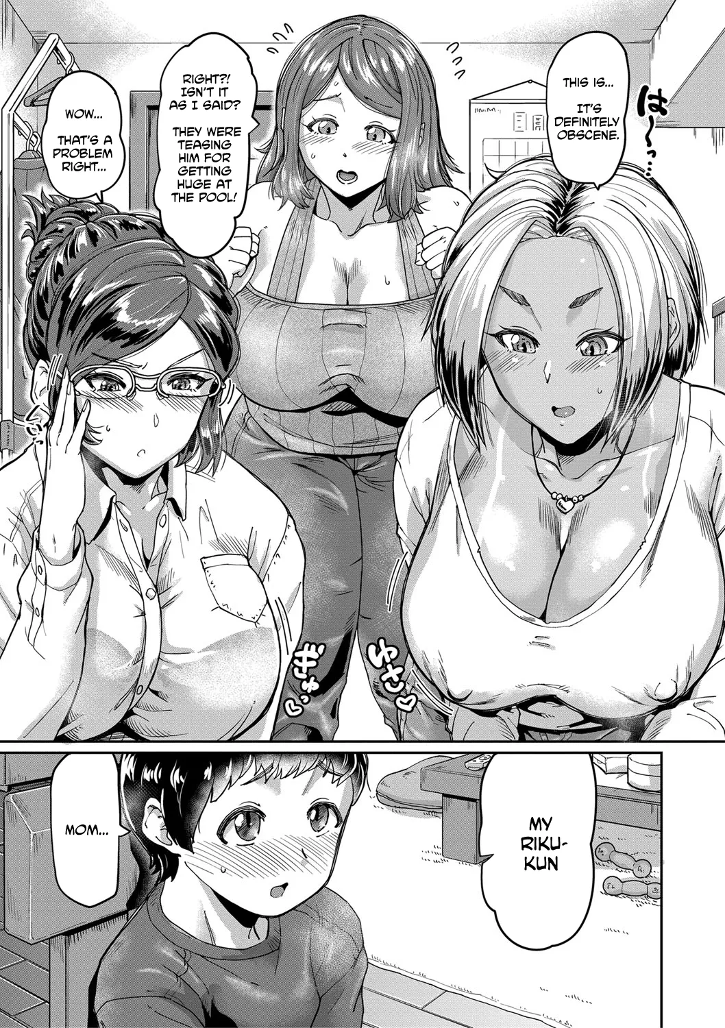 [Sorahachi Midoro]Hitozuma-tachi no Musuko Care - Yada, Uchi no Ko, Ookisugi...? 1-3 | Married Women's Son Care: Oh No, Is My Son's Penis Too Big...?  Chapter 1-3[English] Page 3
