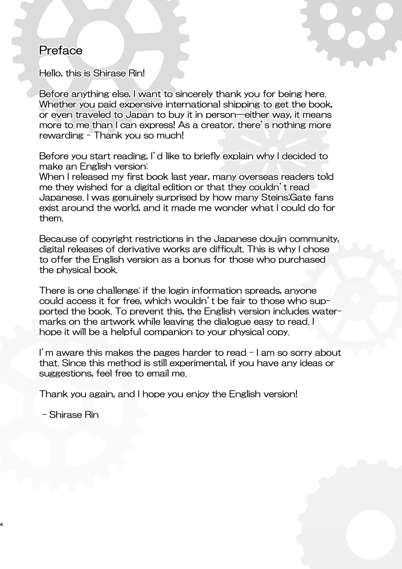 [Shirase Rin (Shirase Rin)]Gensou Takutaku no Bunny Code | Bunny Code of Phantasmal Link(Steins;Gate) [English] [Digital] Page 2