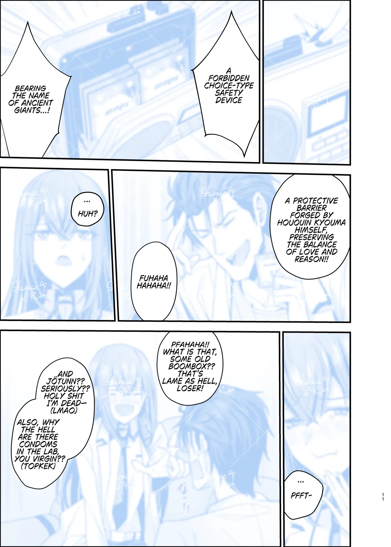 [Shirase Rin (Shirase Rin)]Shinjitsu Setsuzoku no Truth Line | Truth Line of Synchronicity(Steins;Gate) [English] [Digital] Page 11