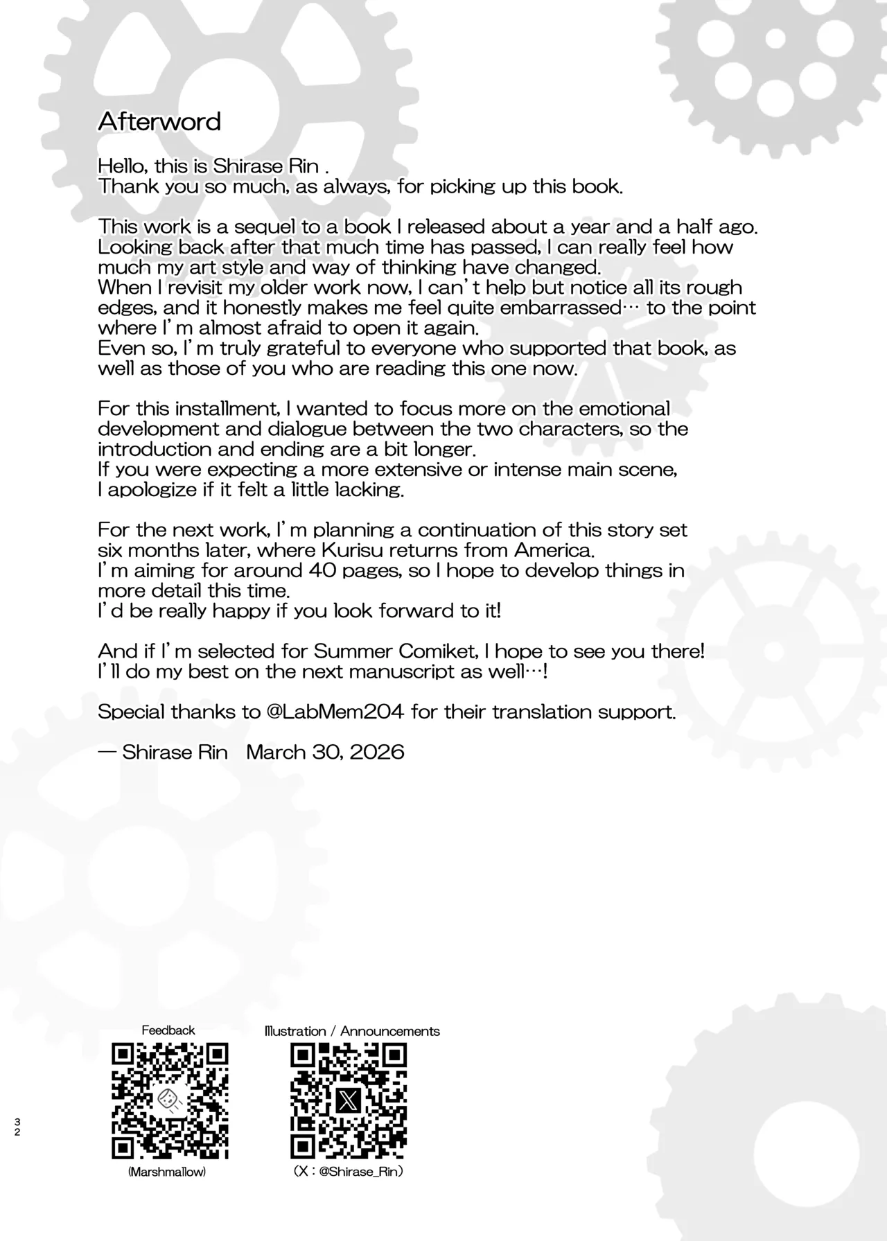 [Shirase Rin (Shirase Rin)]Shinjitsu Setsuzoku no Truth Line | Truth Line of Synchronicity(Steins;Gate) [English] [Digital] Page 32