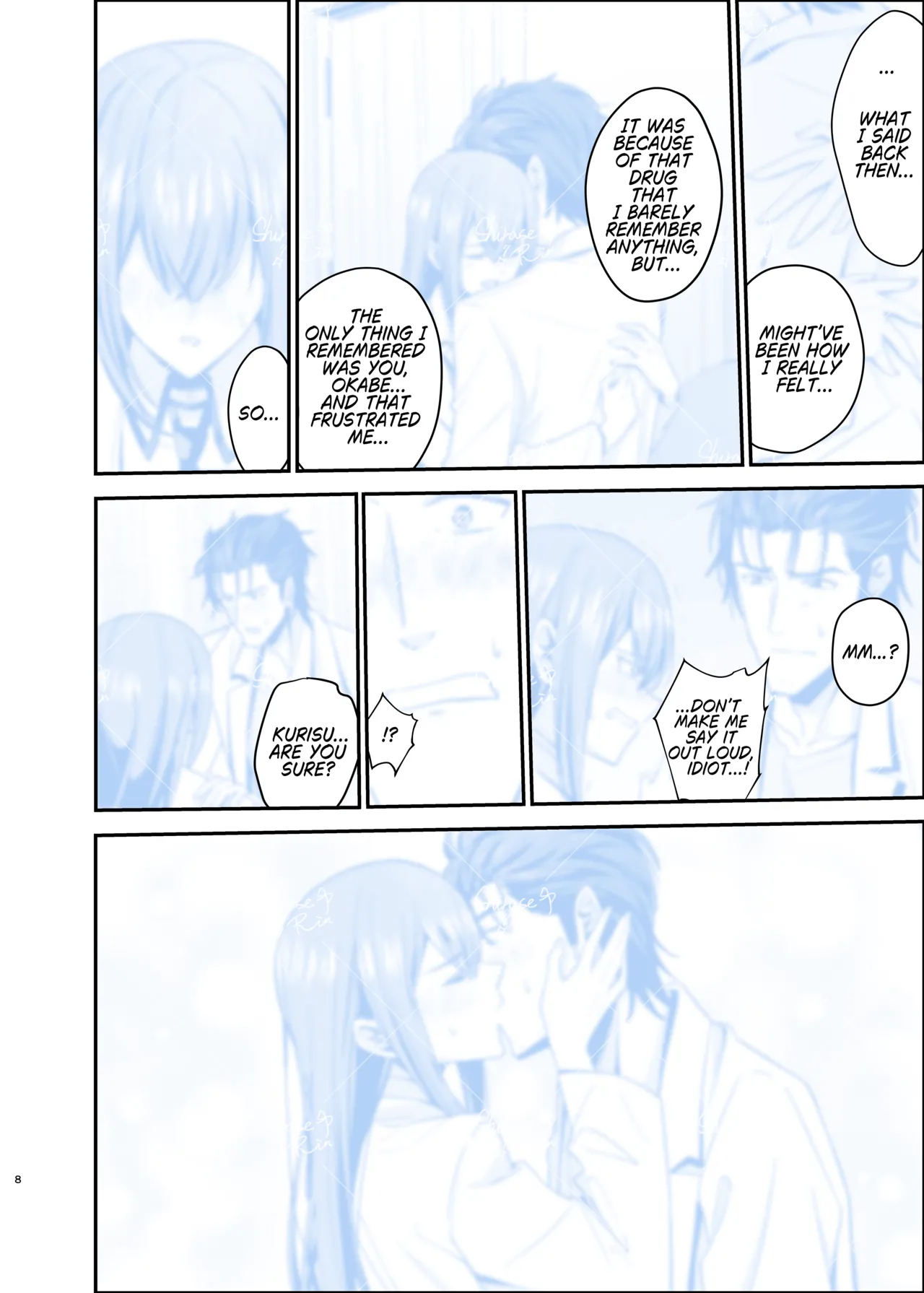 [Shirase Rin (Shirase Rin)]Shinjitsu Setsuzoku no Truth Line | Truth Line of Synchronicity(Steins;Gate) [English] [Digital] Page 8