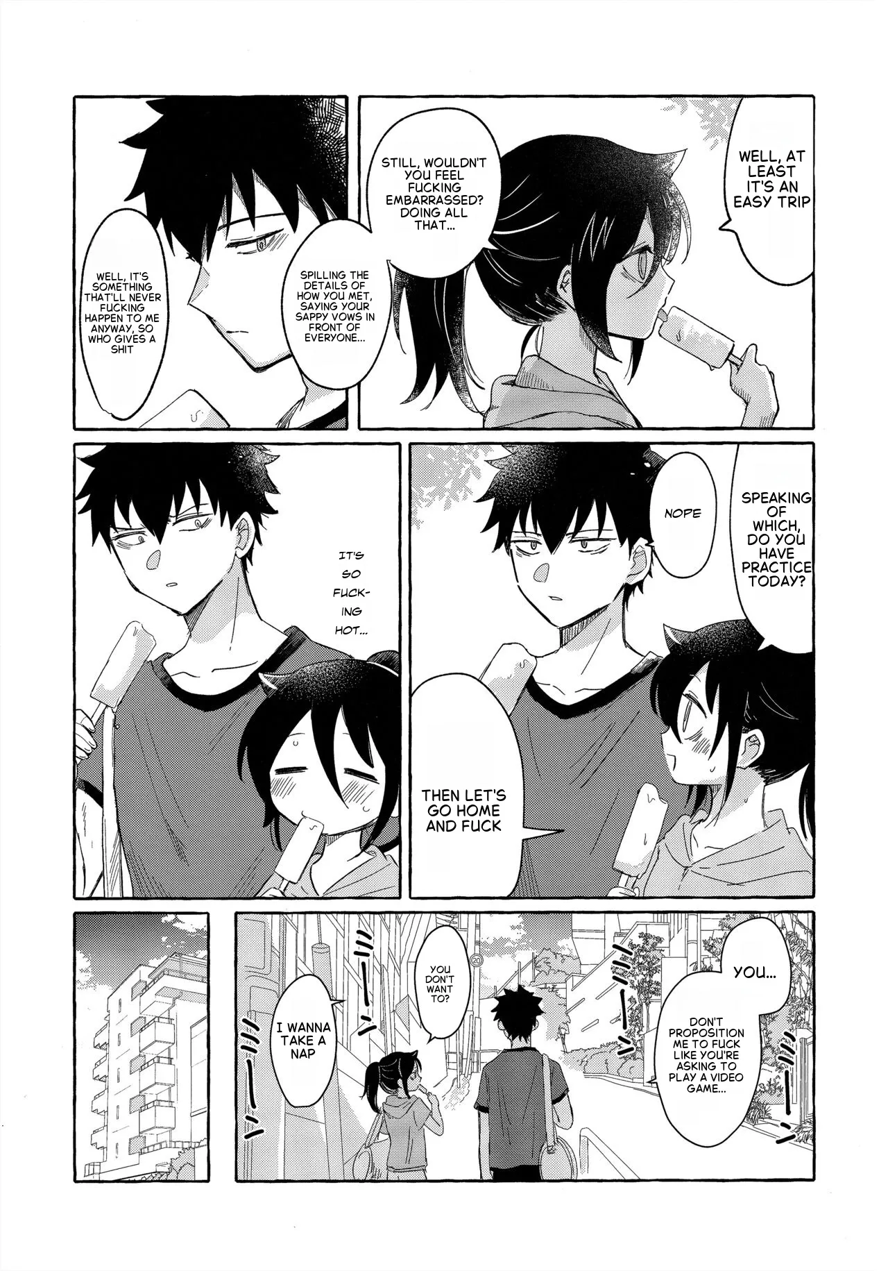 (Motenaishi Sokubaikai Suru 14) [Kome Juice (Nuka)]Yubikiri Summer - pinky promise Summer(Watashi ga Motenai no wa Dou Kangaetemo Omaera ga Warui!) [English] Page 3