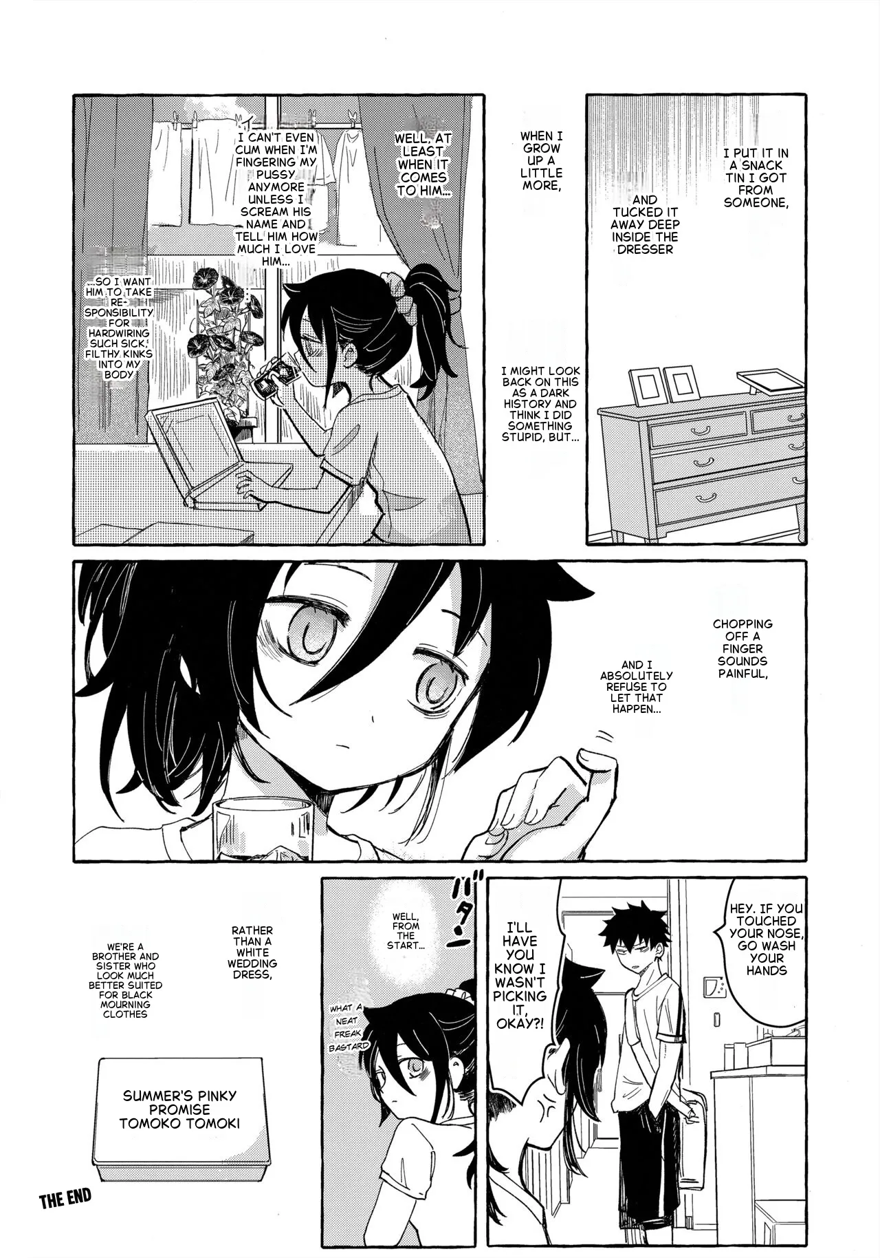 (Motenaishi Sokubaikai Suru 14) [Kome Juice (Nuka)]Yubikiri Summer - pinky promise Summer(Watashi ga Motenai no wa Dou Kangaetemo Omaera ga Warui!) [English] Page 80