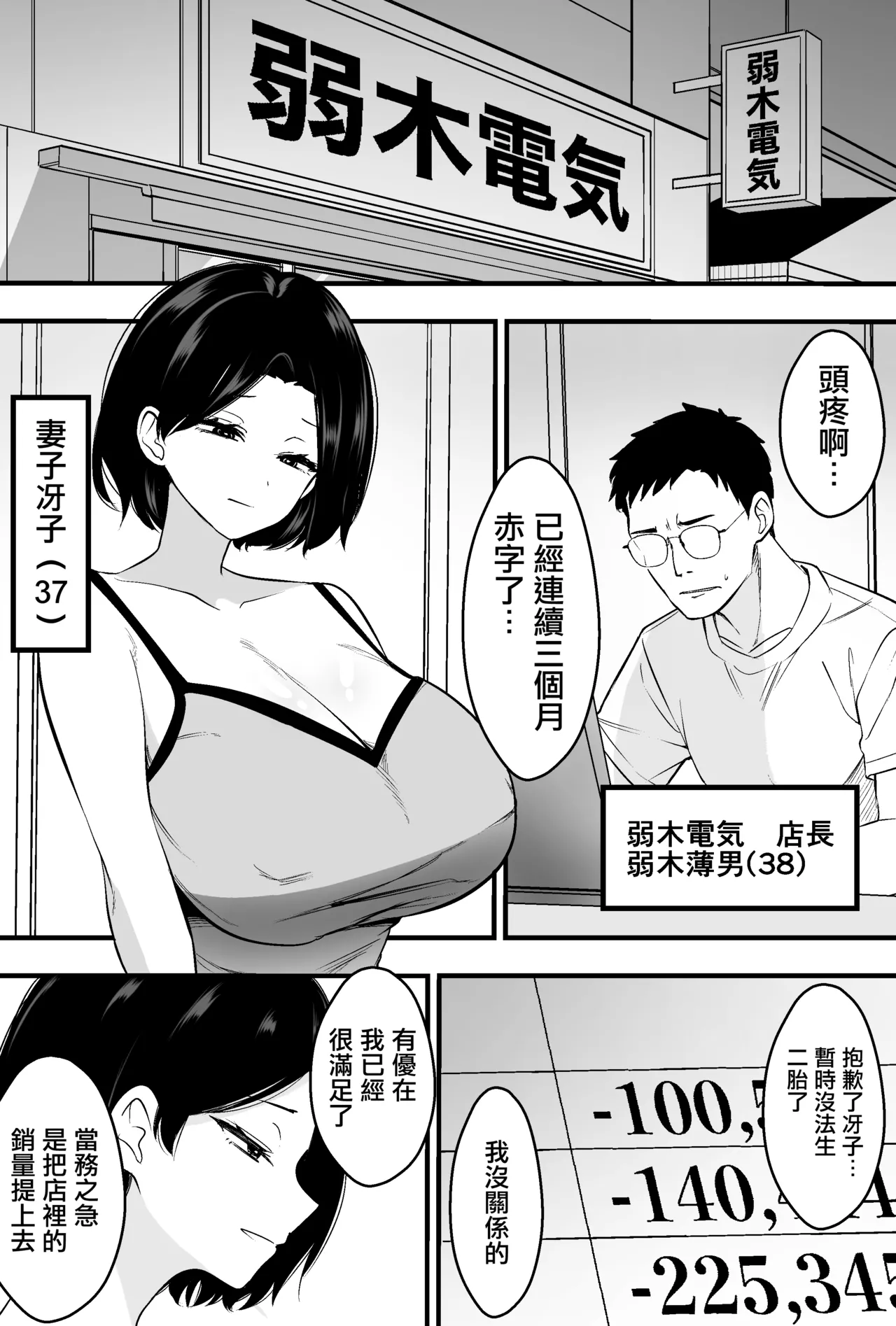 [Tsubaki Temple]Consul Oyaji ni Tsuma mo Mise mo Torareta Otoko no Hanashi[Chinese] Page 2