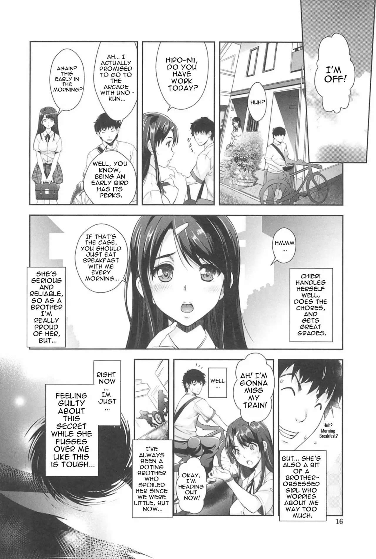 [Sawajiri Merou]Kinshin Chikan Hakusho-Incestuous Groper Case Files Part 1 Page 15